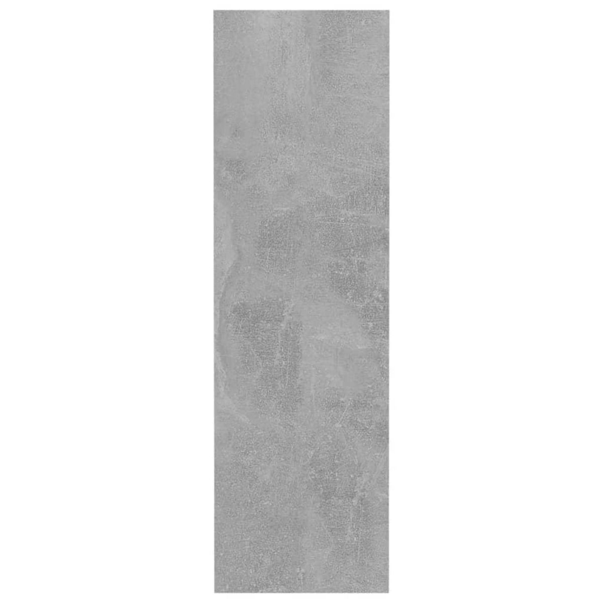 VIDAXL Armoire a chaussures murale Gris beton 80x18x60 cm Agglomere