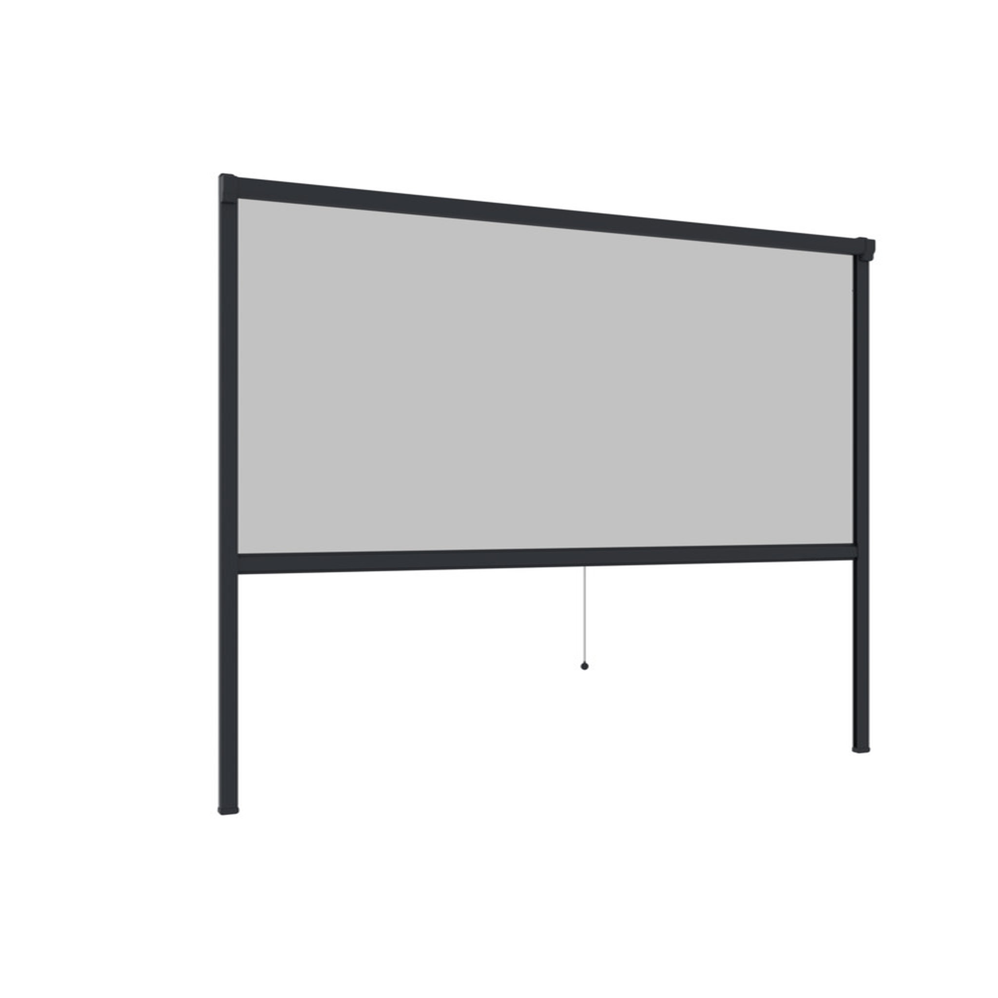 Voir la diapositive 1 : Insect Protect Enrouleur moustiquaire en Aluminium 130 x 160 cm Anthracite 