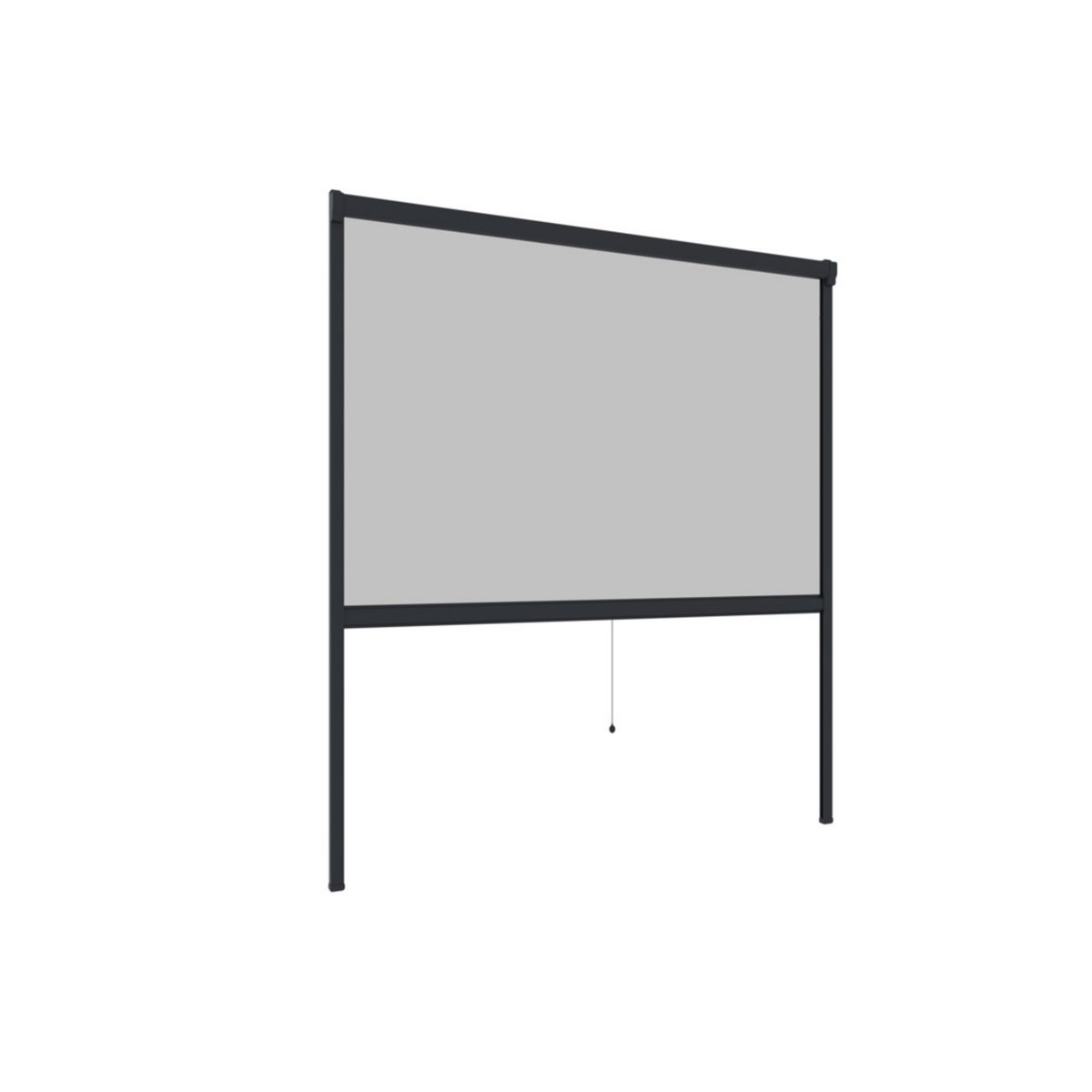 Insect Protect Enrouleur moustiquaire en Aluminium 130 x 160 cm Anthracite 