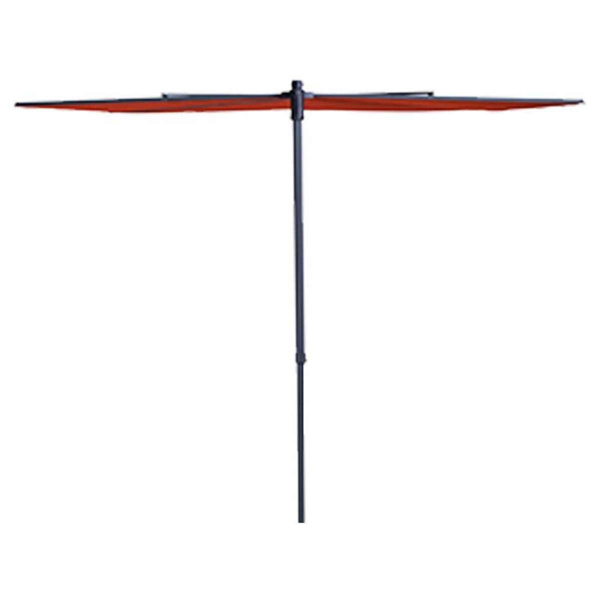 MADISON Madison Parasol de balcon Sun Wave 270x150 cm Rouge brique