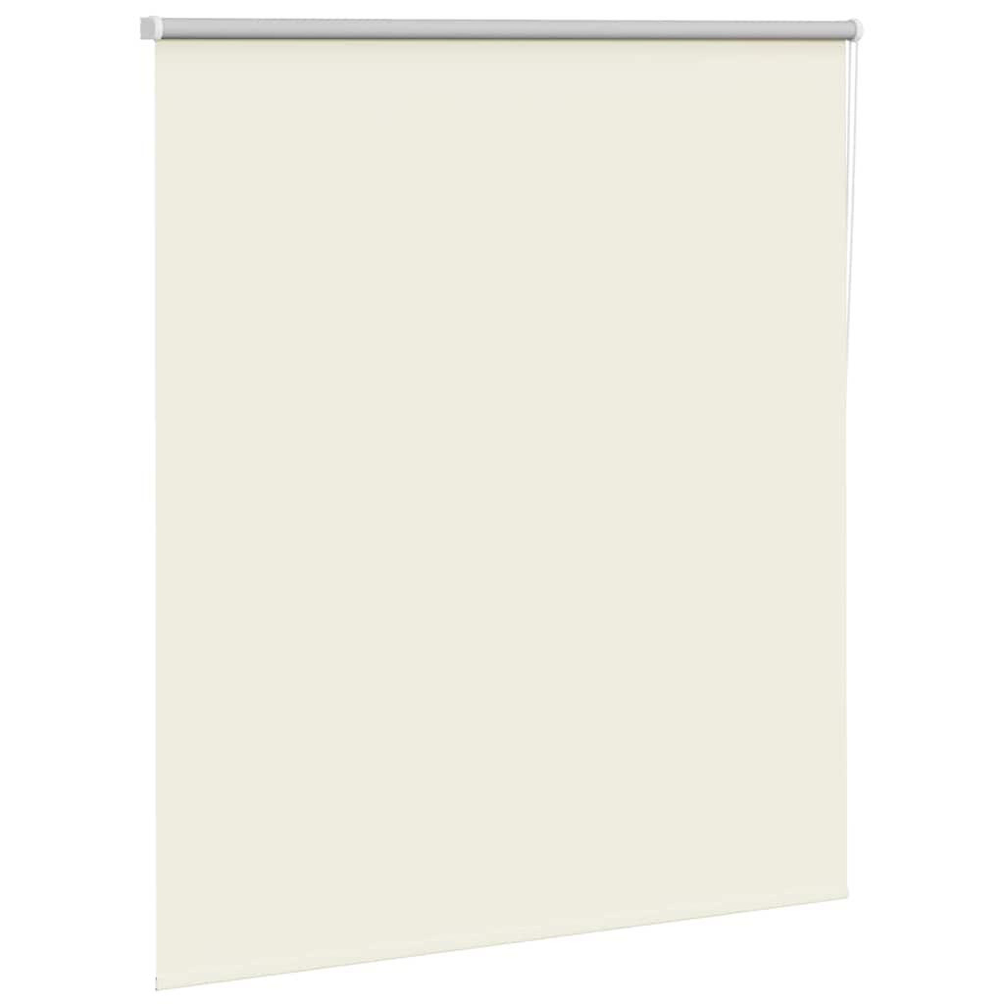 Voir la diapositive 3 : VIDAXL Store enrouleur occultant blanc casse 135x175 cm largeur tissu