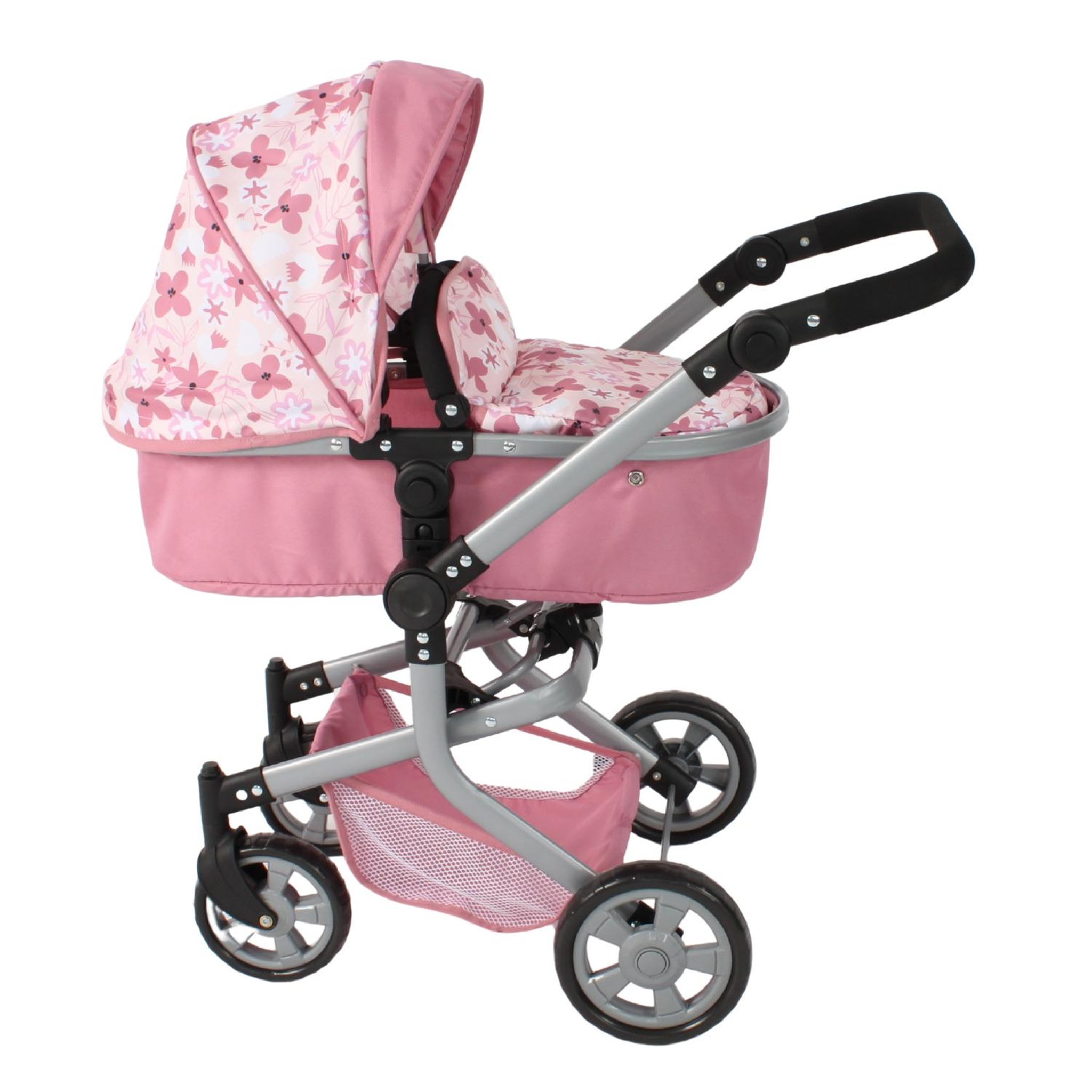 BAYER CHIC 2000 Poussette combiné MIKA Fleurs pour poupée