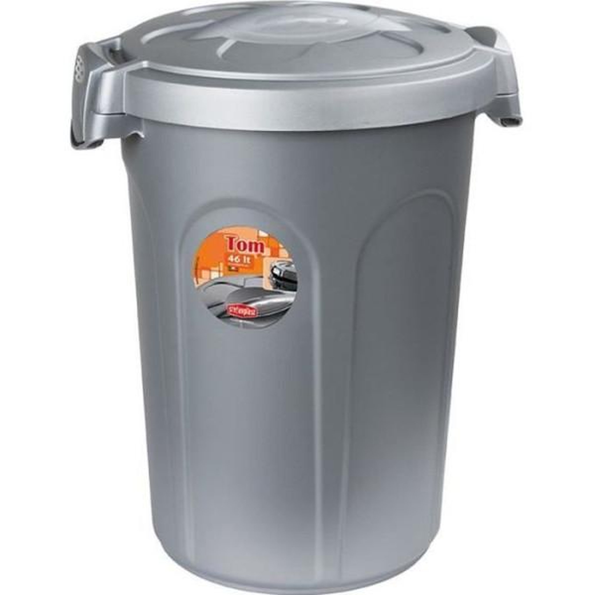 KERBL KERBL - Conteneur a aliment Tom 16kg 46l pour chien - 44,5x40x61cm - Gris