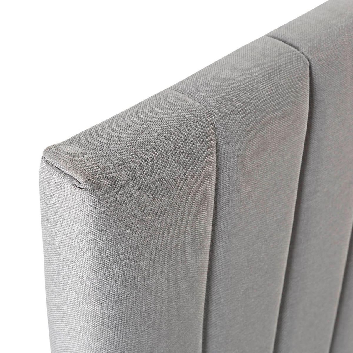 VS VENTA-STOCK Tête de lit tapissée Eris 160x60 cm Gris clair