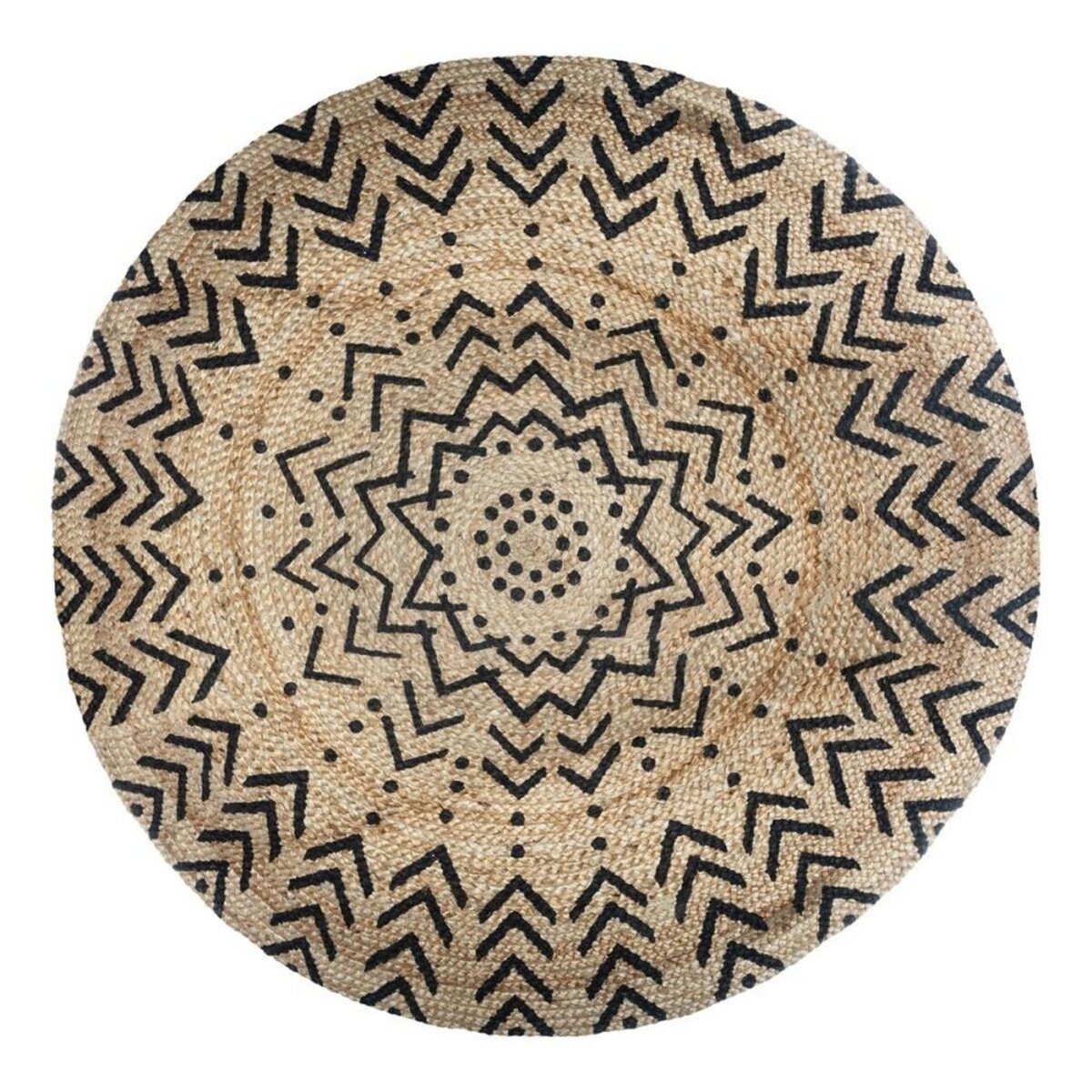 ATMOSPHERA Tapis rond en jute 120 cm Living motifs