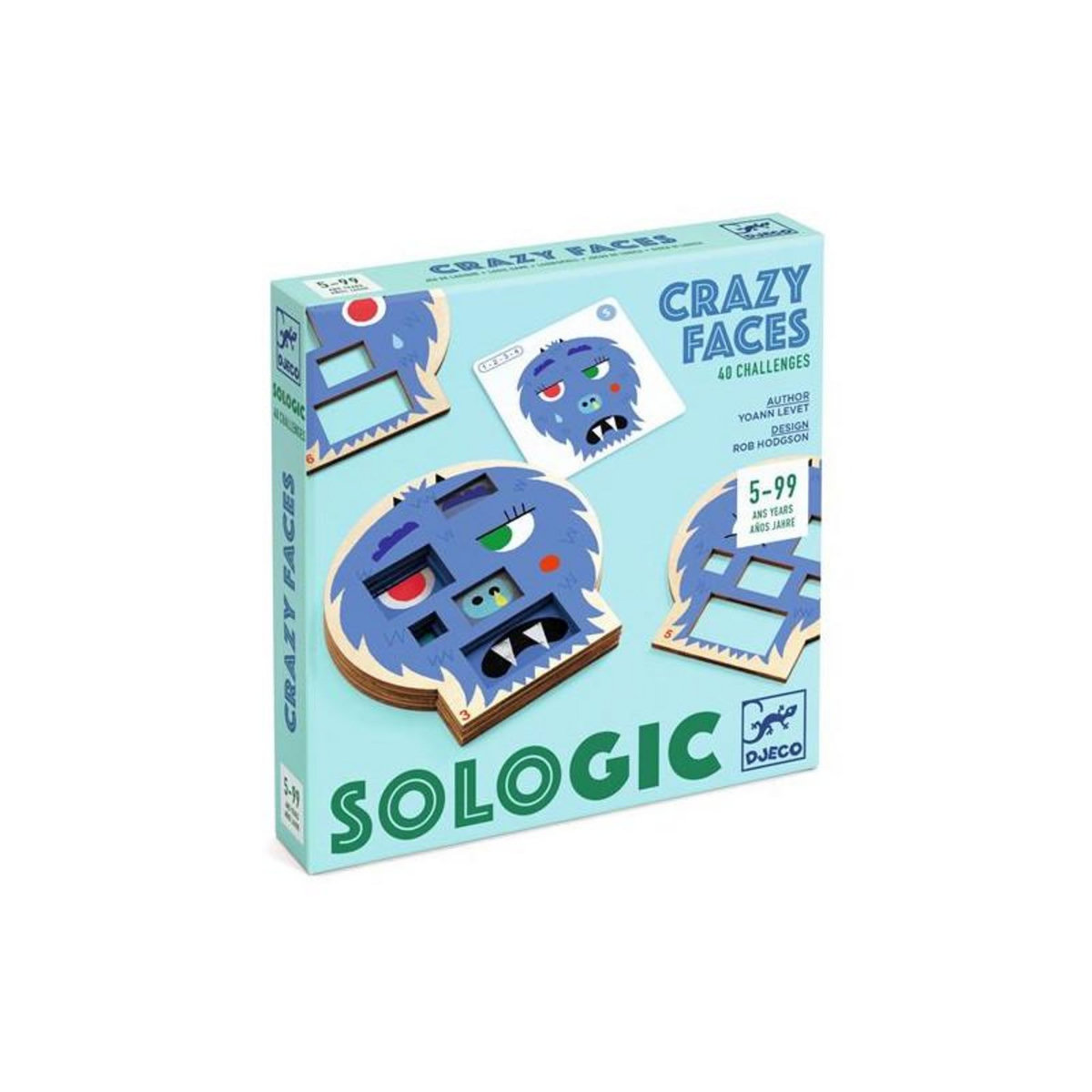 Djeco Casse tête Djeco Crazy Faces