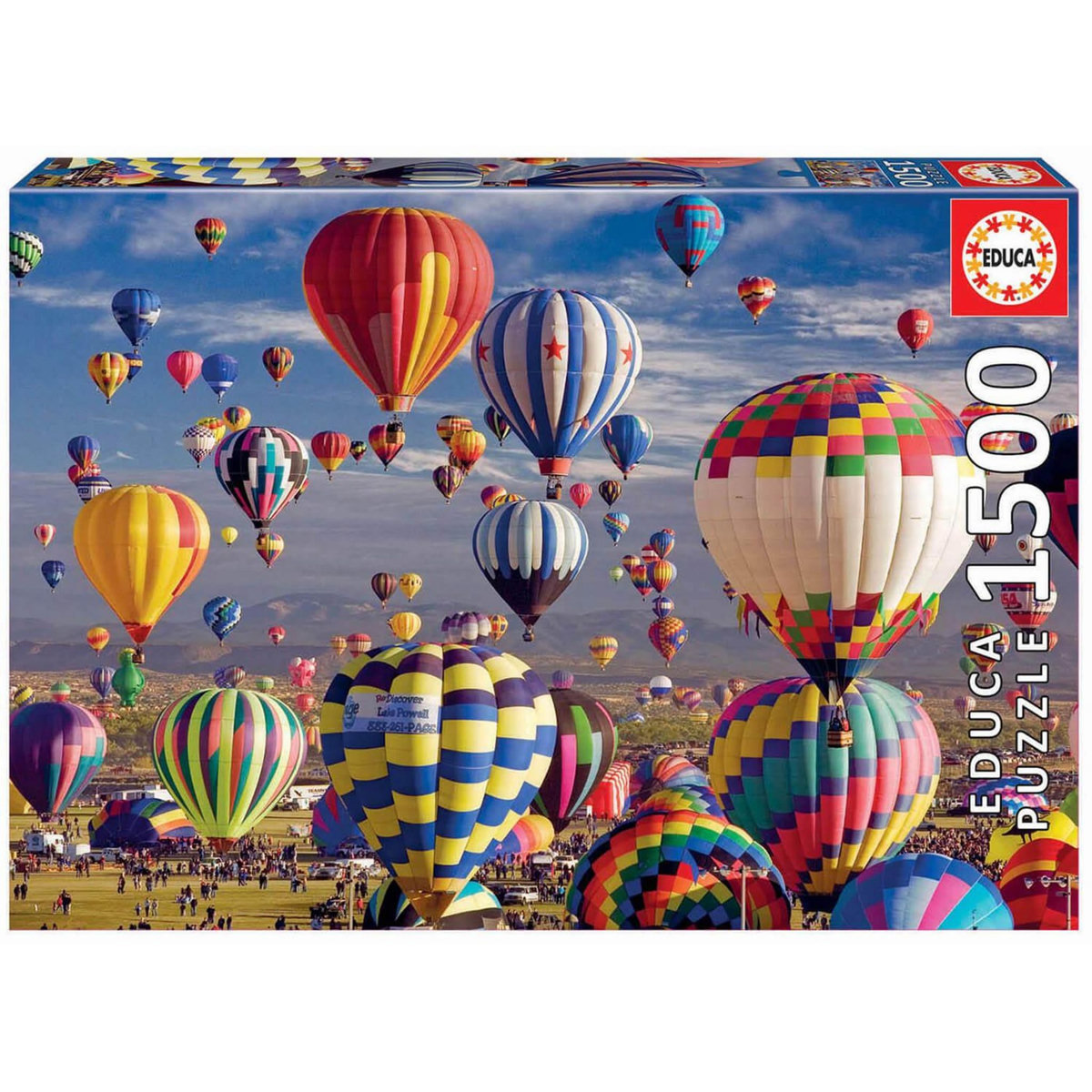 EDUCA Puzzle 1500 pièces : Montgolfières