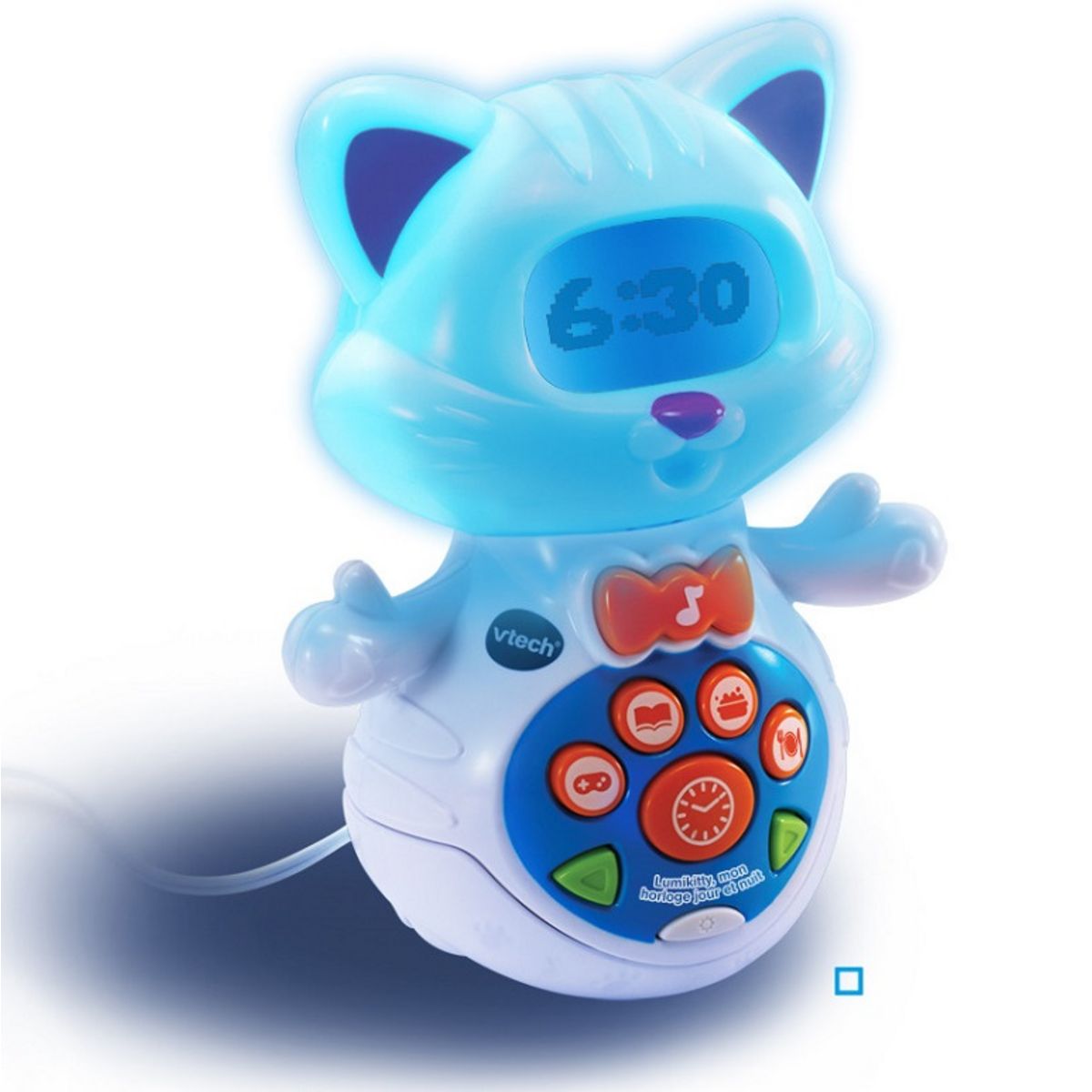 VTECH Lumkitty mon horloge jour et nuit interactive 