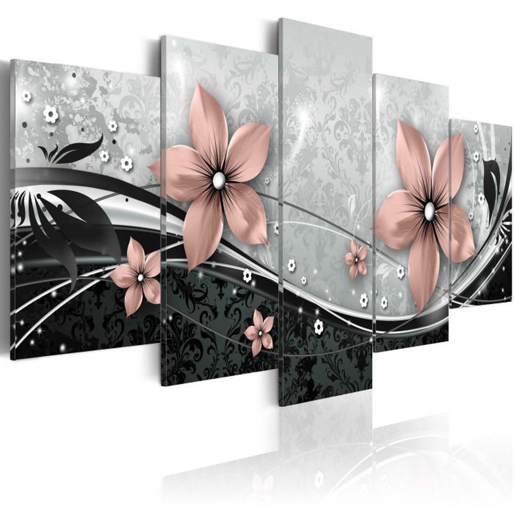 Paris Prix Tableau Imprimé  Orange Flower of Night. Coloris disponibles : Multicolore