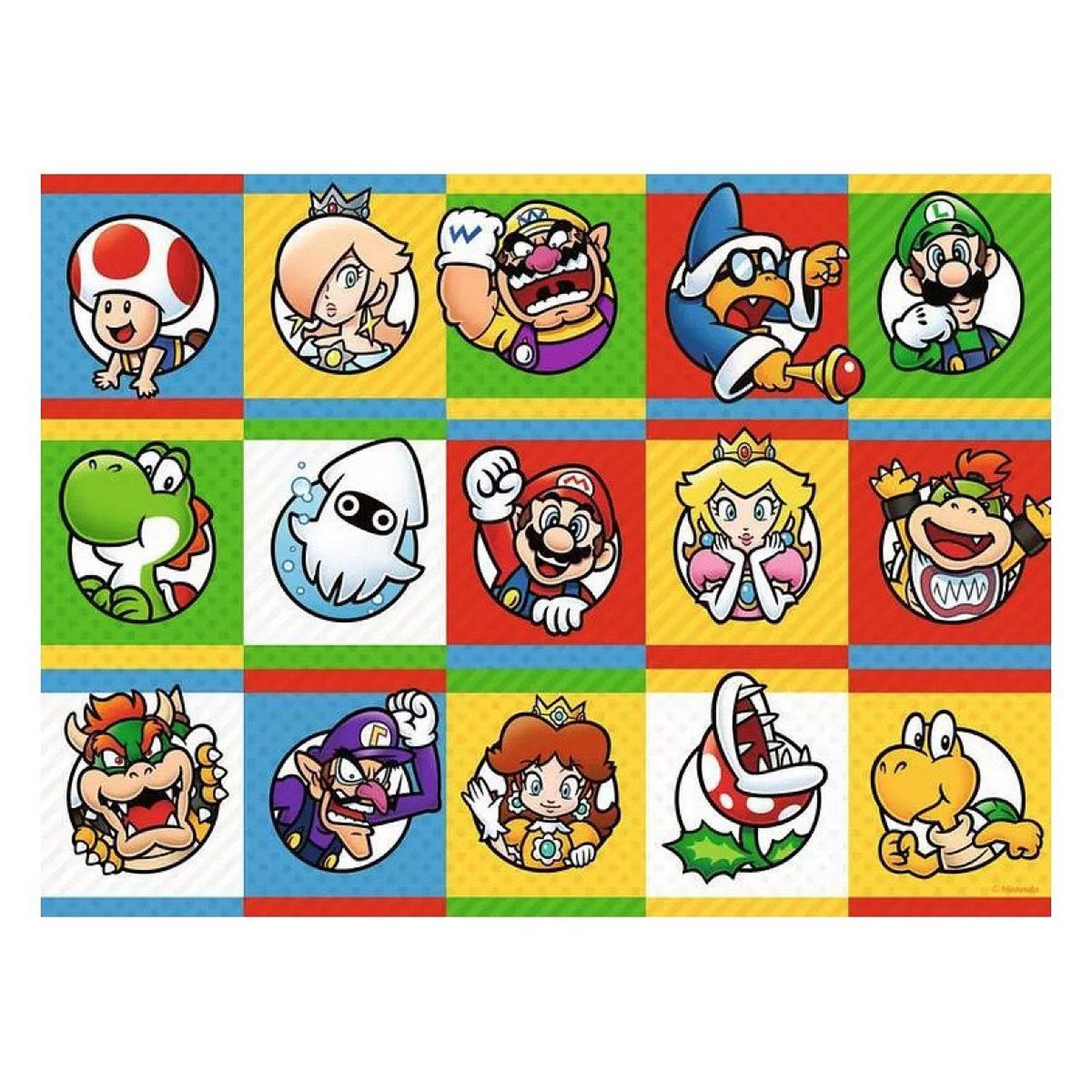 Voir la diapositive 2 : RAVENSBURGER Puzzle XXL 200 p - Collection de personnages Super Mario