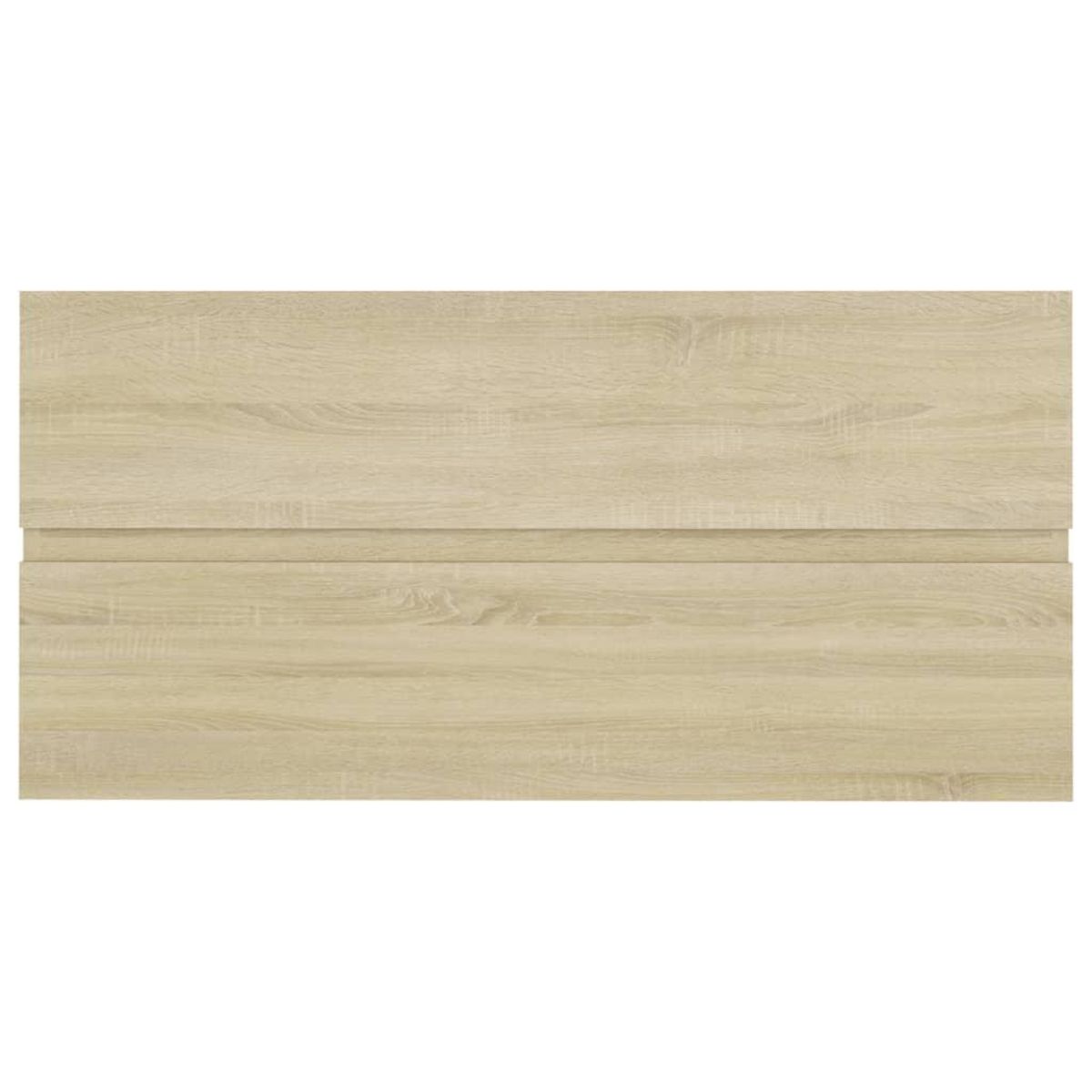 VIDAXL Armoire d'evier Chene sonoma 90x38,5x45 cm Bois d'ingenierie