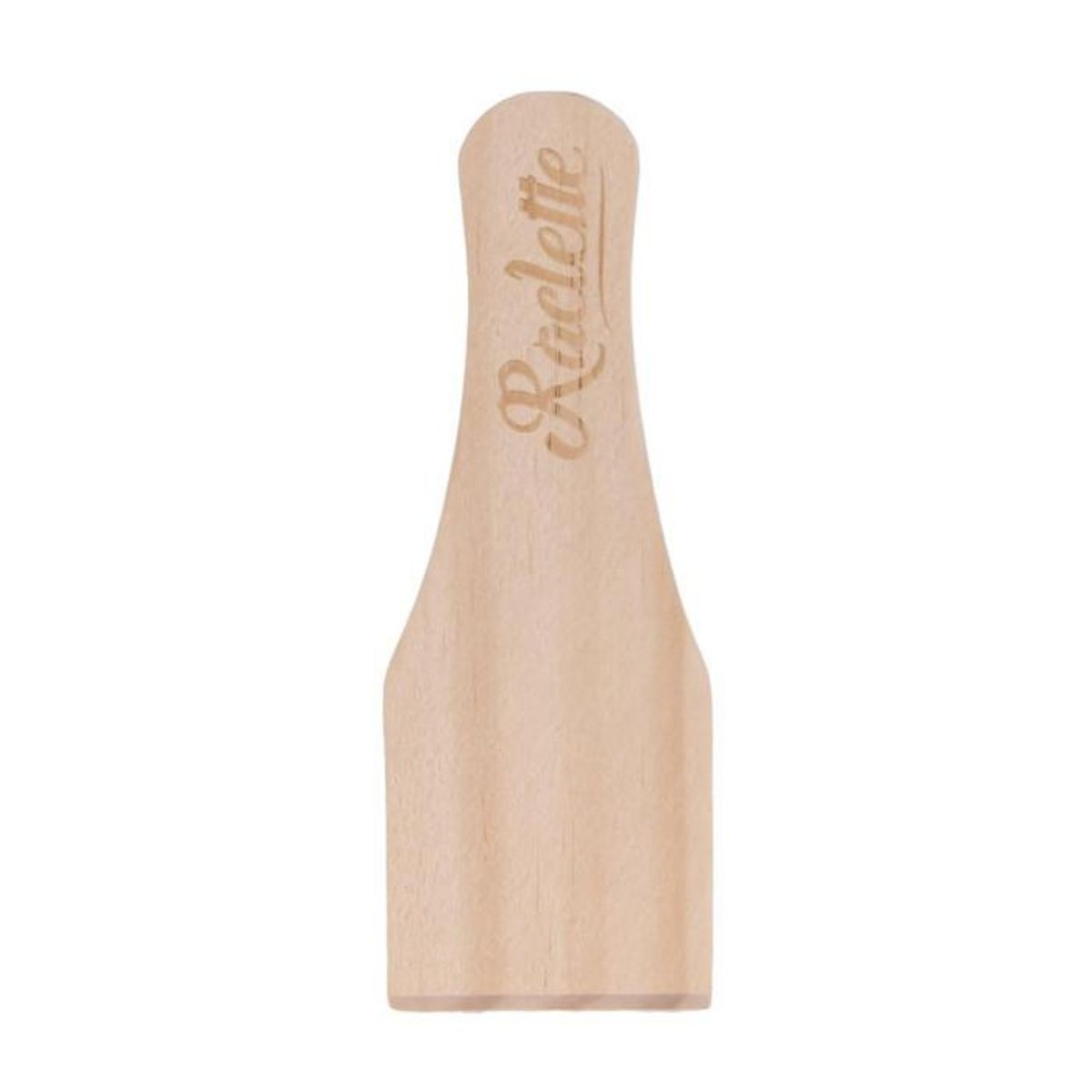 Paris Prix Lot de 4 Spatules à Raclette  Fromage  11cm Naturel