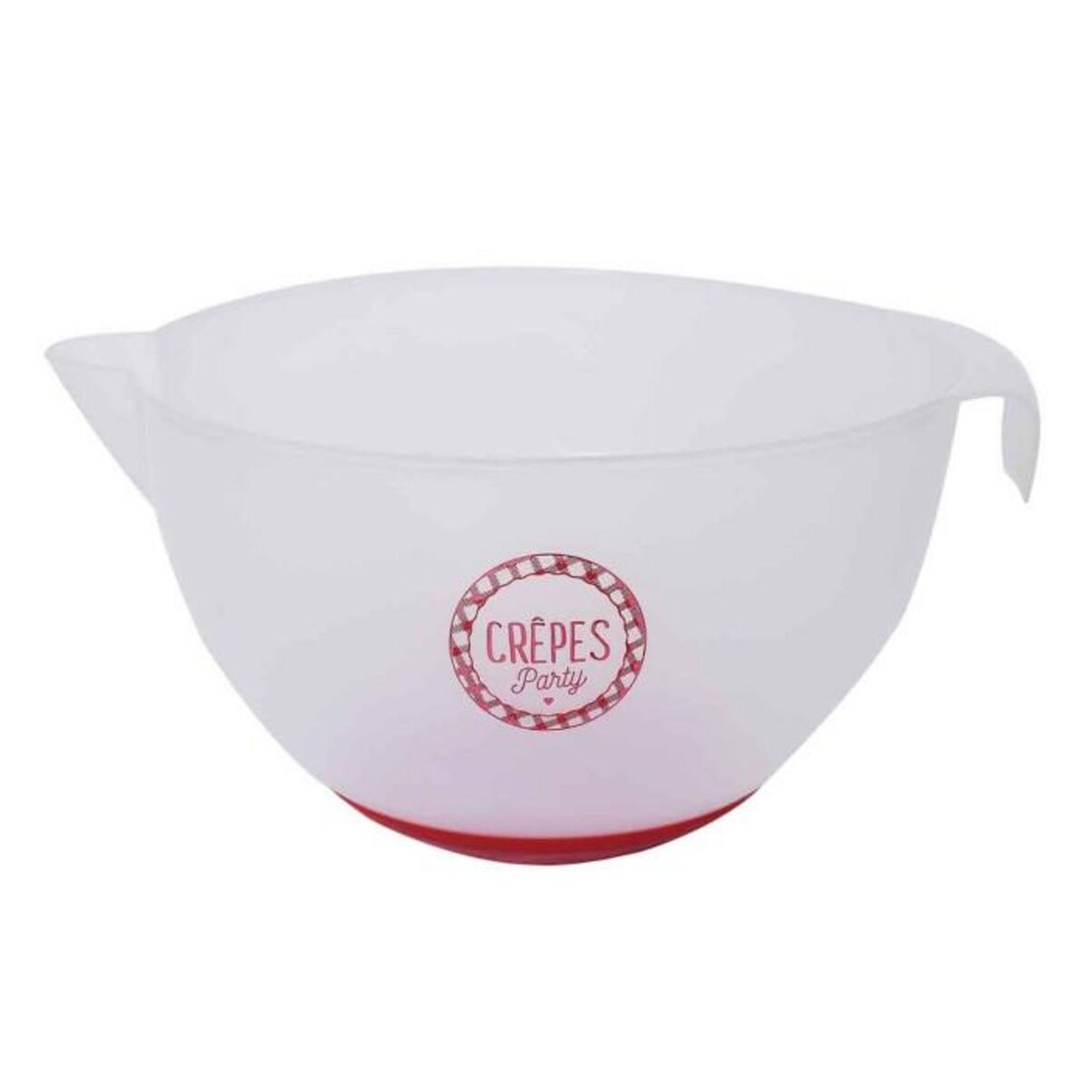 Paris Prix Bol Mélangeur  Chandeleur  3L Transparent