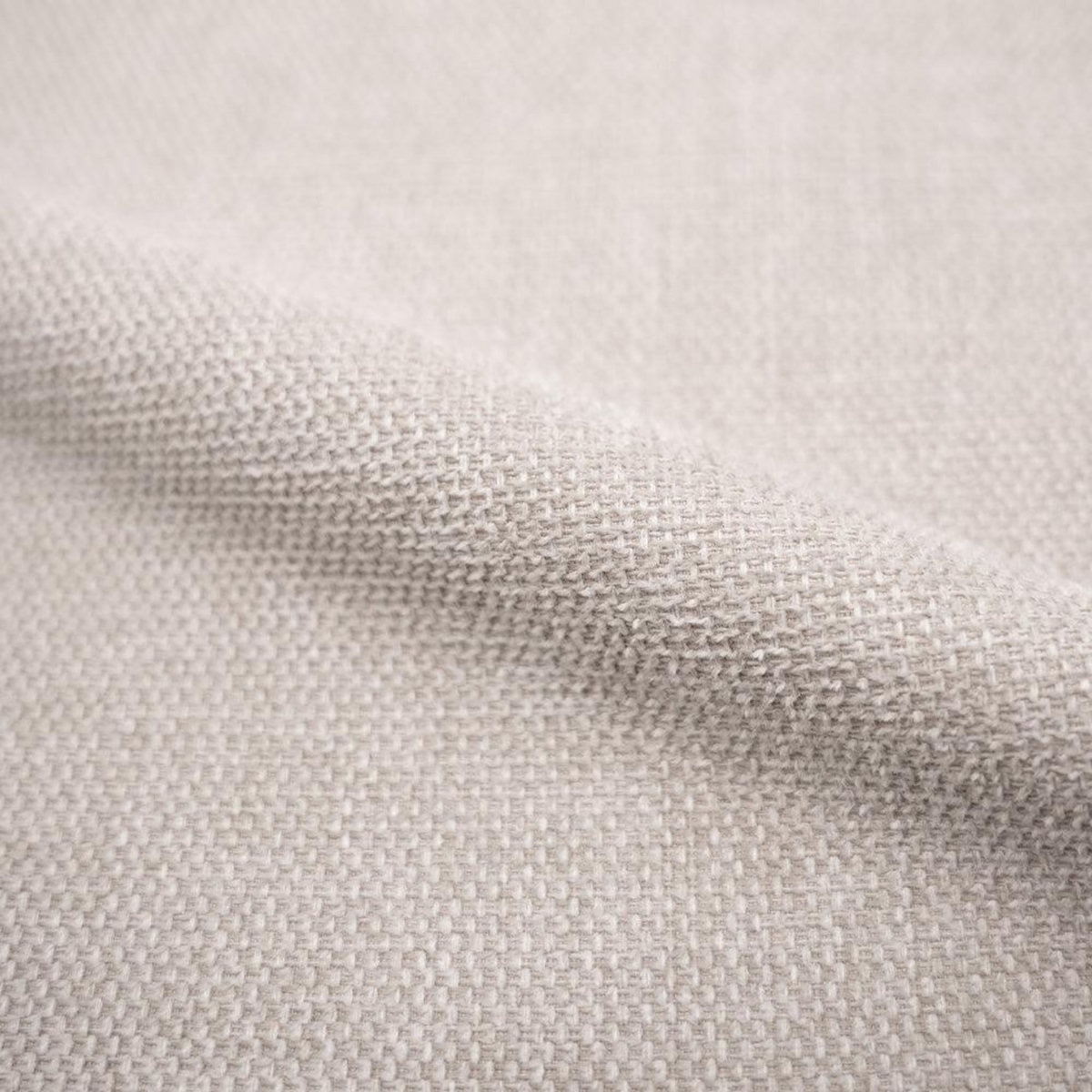 Rendez vous déco Lot de 2 chaises en bois clair et tissu beige-Clyde