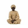 Paris Prix Statue Déco en Résine  Indien Assis  33cm Beige
