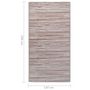 Voir la diapositive 6 : VIDAXL Tapis d'exterieur ARAKIL marron 120x180 cm PP