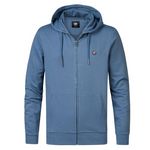 Petrol Industries Sweat Zippé  Homme Petrol Industries SWH004. Coloris disponibles : Bleu