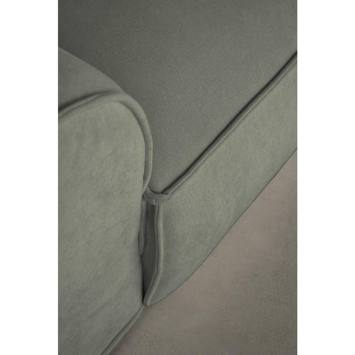 BEST MOBILIER Felix - module d'assise gauche en tissu texturé