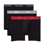 CALVIN KLEIN JEANS X3 Boxers /Rouge Calvin Klein Jeans Boxer Brief. Coloris disponibles : Noir