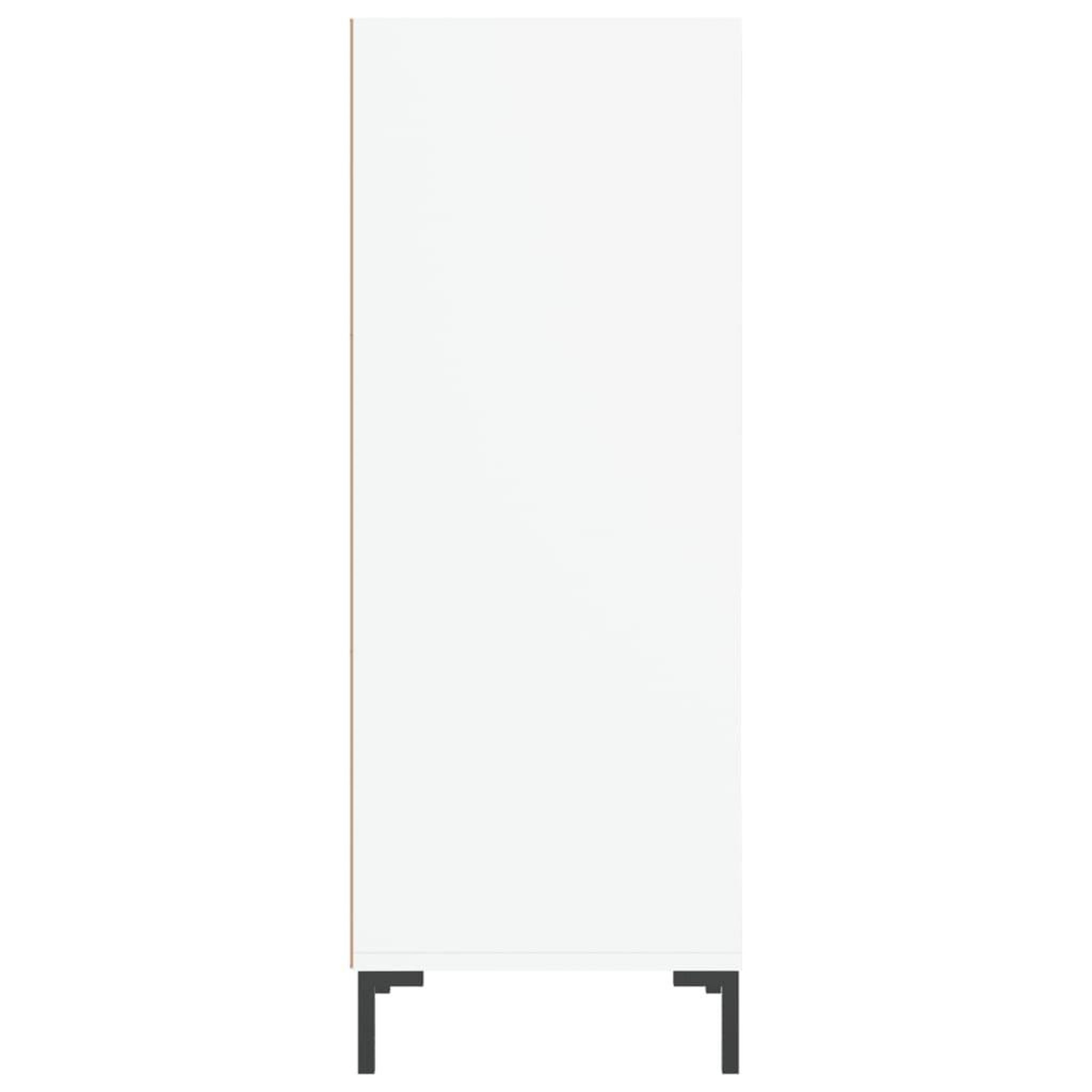 Voir la diapositive 5 : VIDAXL Buffet blanc 34,5x32,5x90 cm bois d'ingenierie
