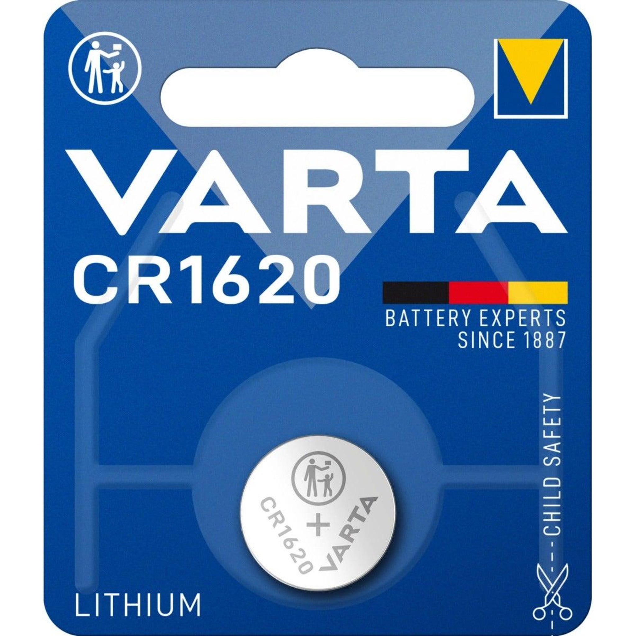 Varta 1 pile bouton lithium cr1620