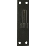 CENTRALE BRICO Gond sur platine acier prépeint, H.120x Diam.16 mm