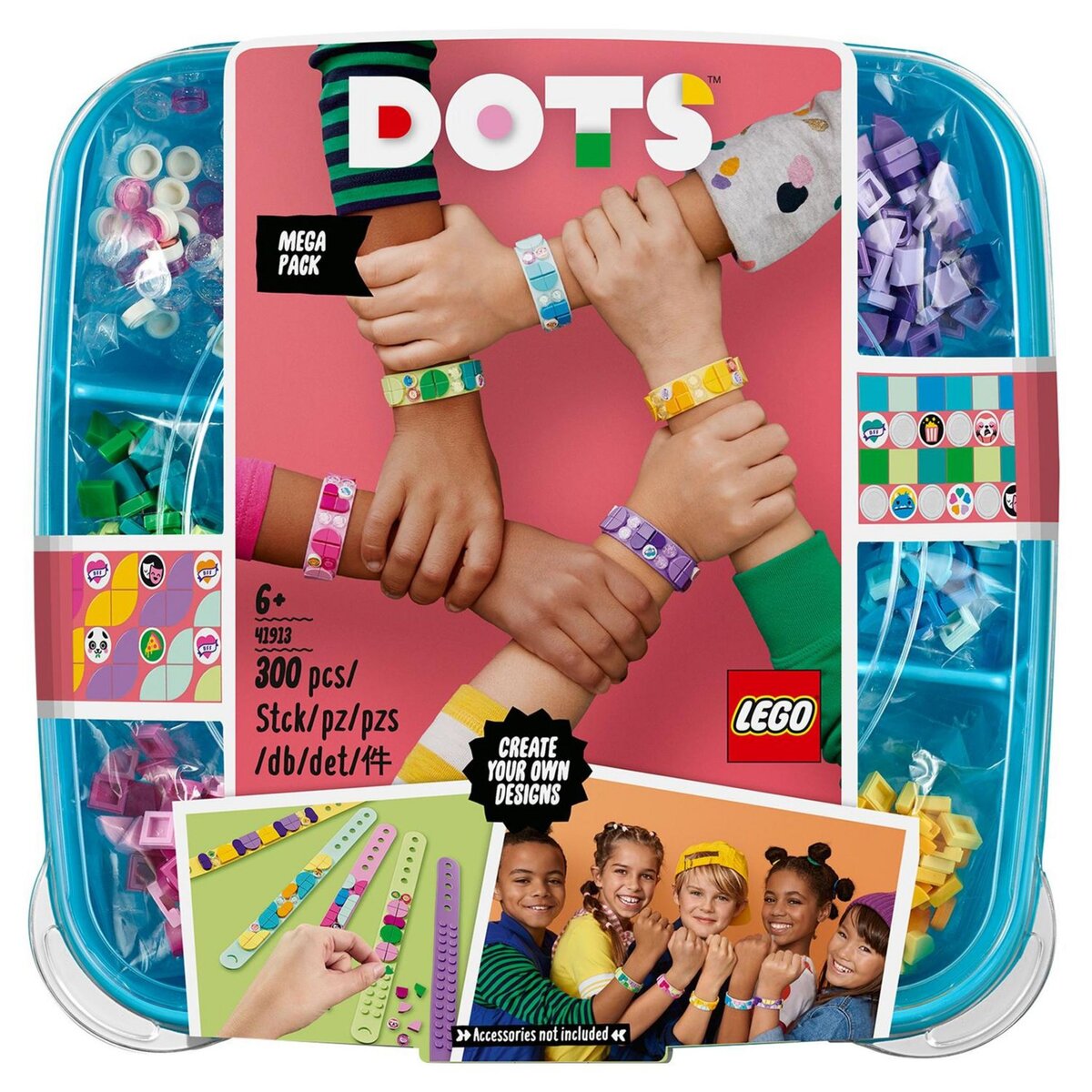 Lego Dots le Méga-lot De Décorations Adhésives - 41957