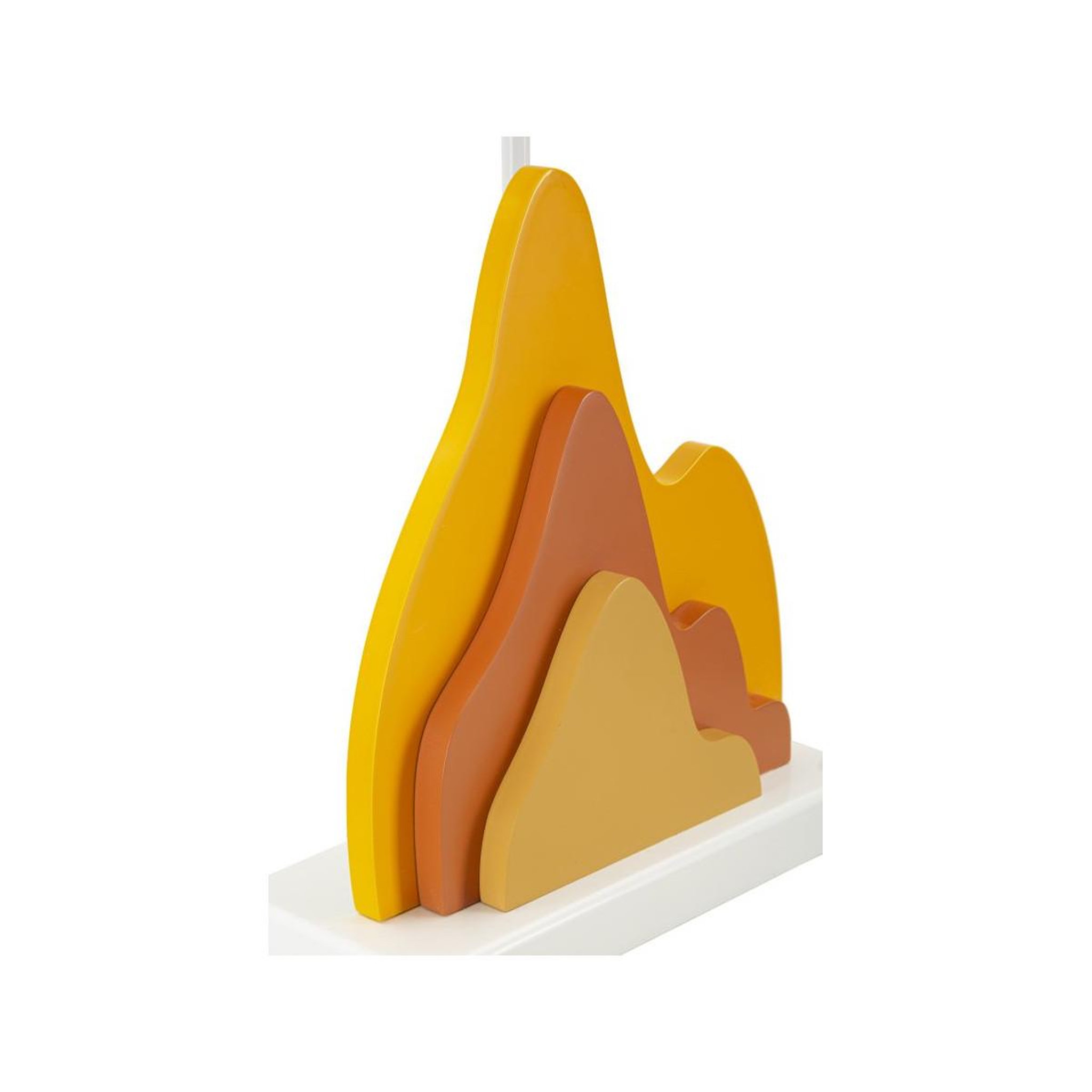 Voir la diapositive 2 : Paris Prix Lampe à poser déco  flamme  57cm multicolore