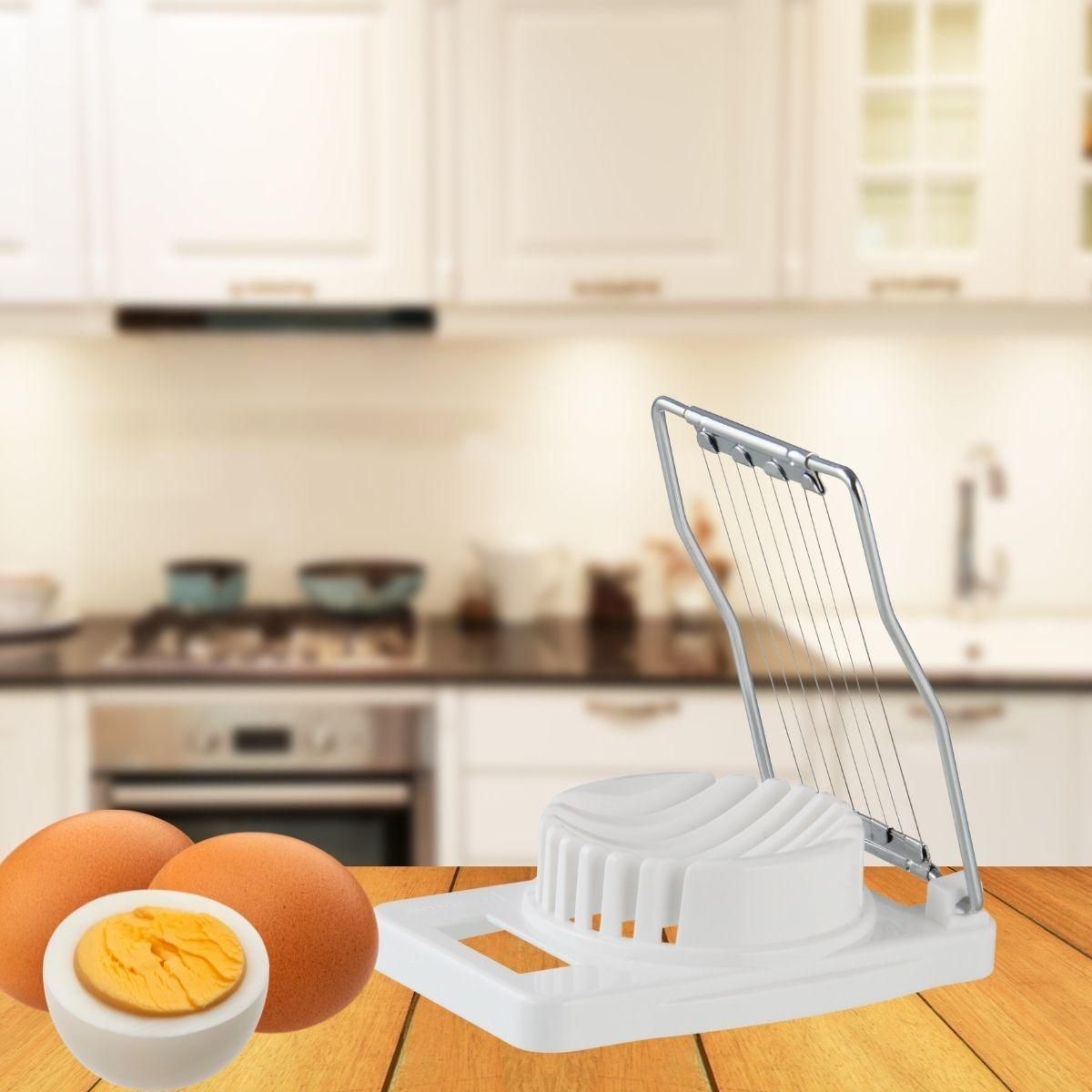 Fackelmann Coupe-œuf dur plastique et inox Fackelmann Handmade Tradition