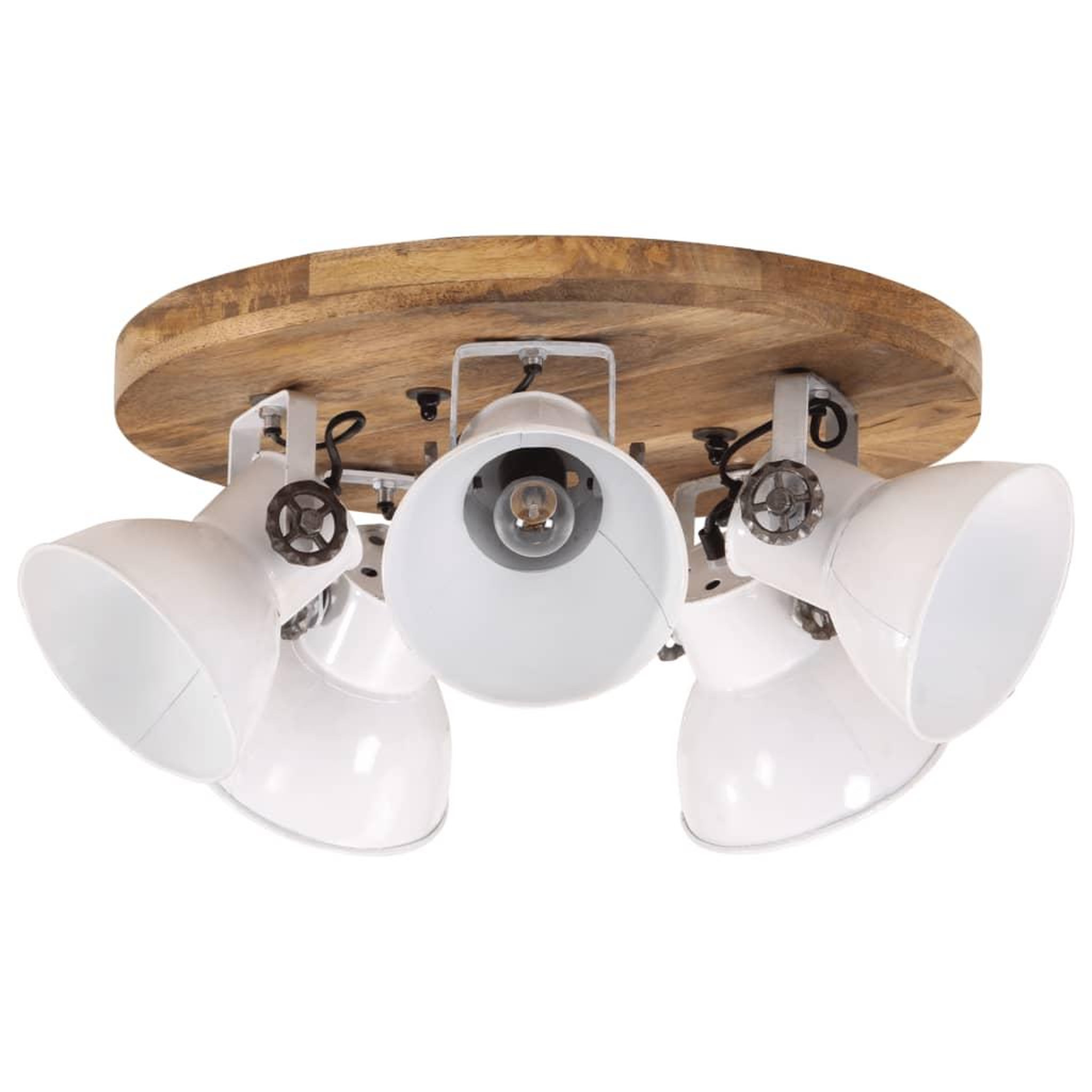 Voir la diapositive 2 : VIDAXL Plafonnier 25 W blanc 50x50x25 cm E27