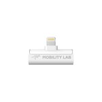 Mobility Lab Adaptateur USB C Lightning vers Jack audio blanc