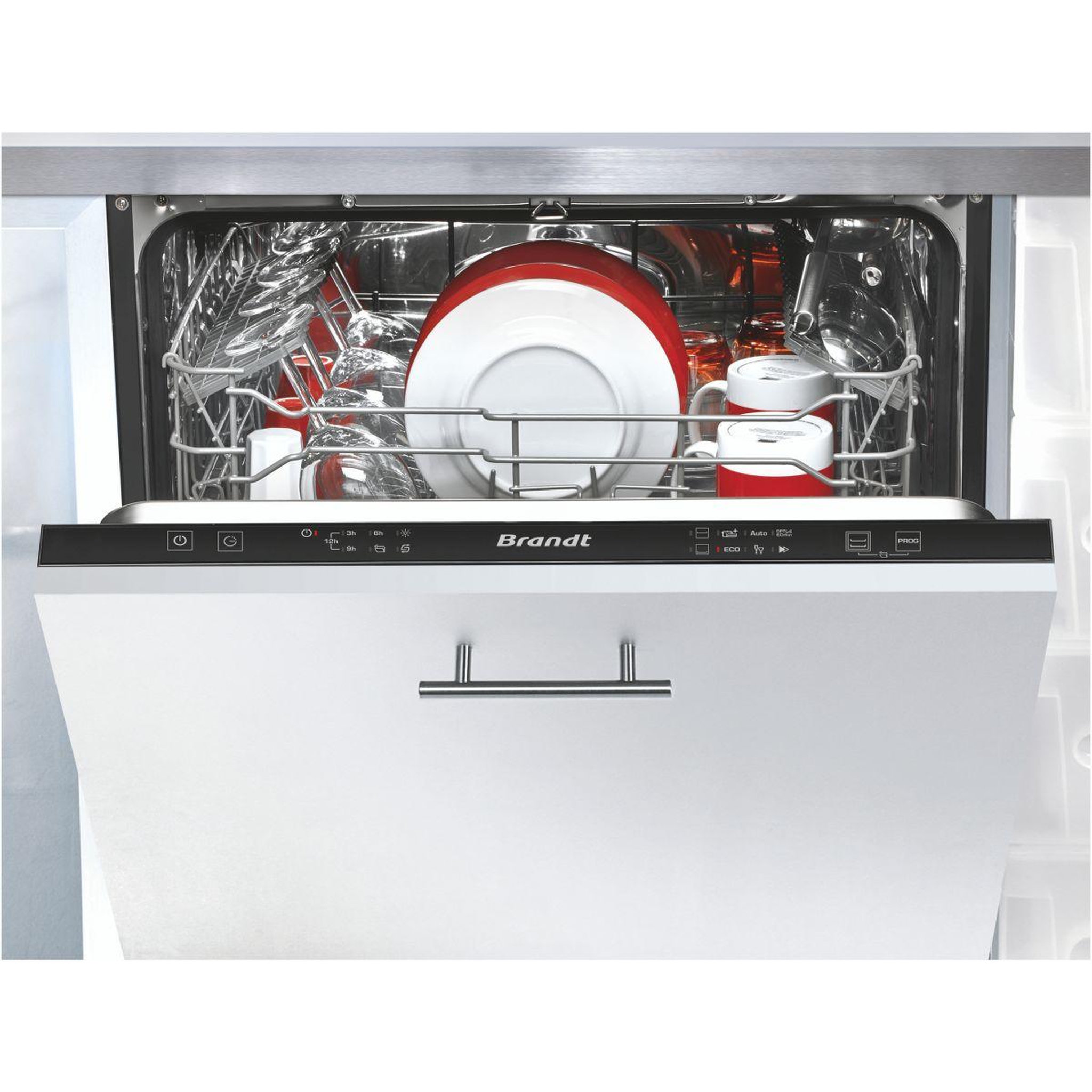 Voir la diapositive 1 : BRANDT Lave vaisselle encastrable BDJ3424LB