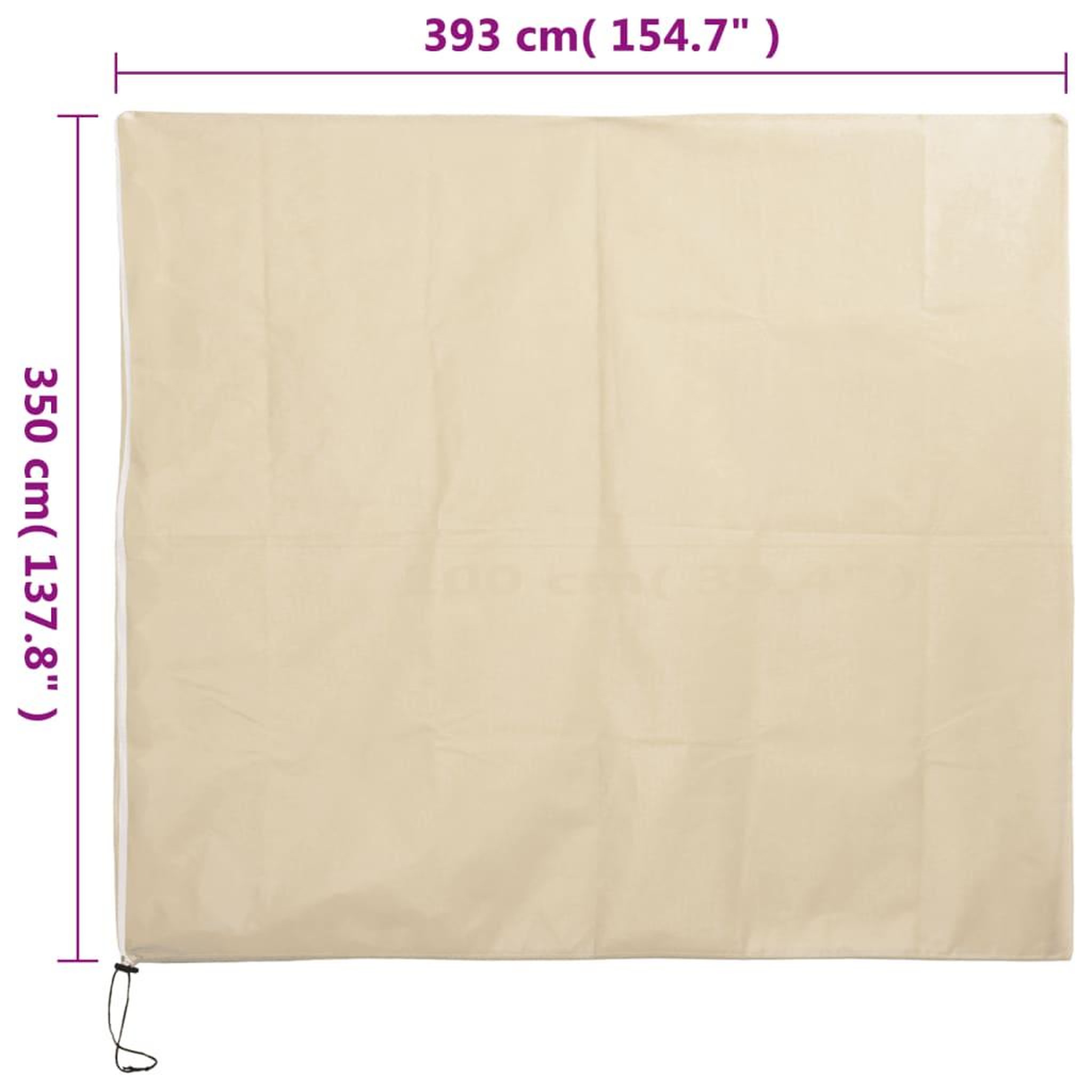 Voir la diapositive 6 : VIDAXL Housse de protection pour plantes avec fermeture eclair 70 g/m²