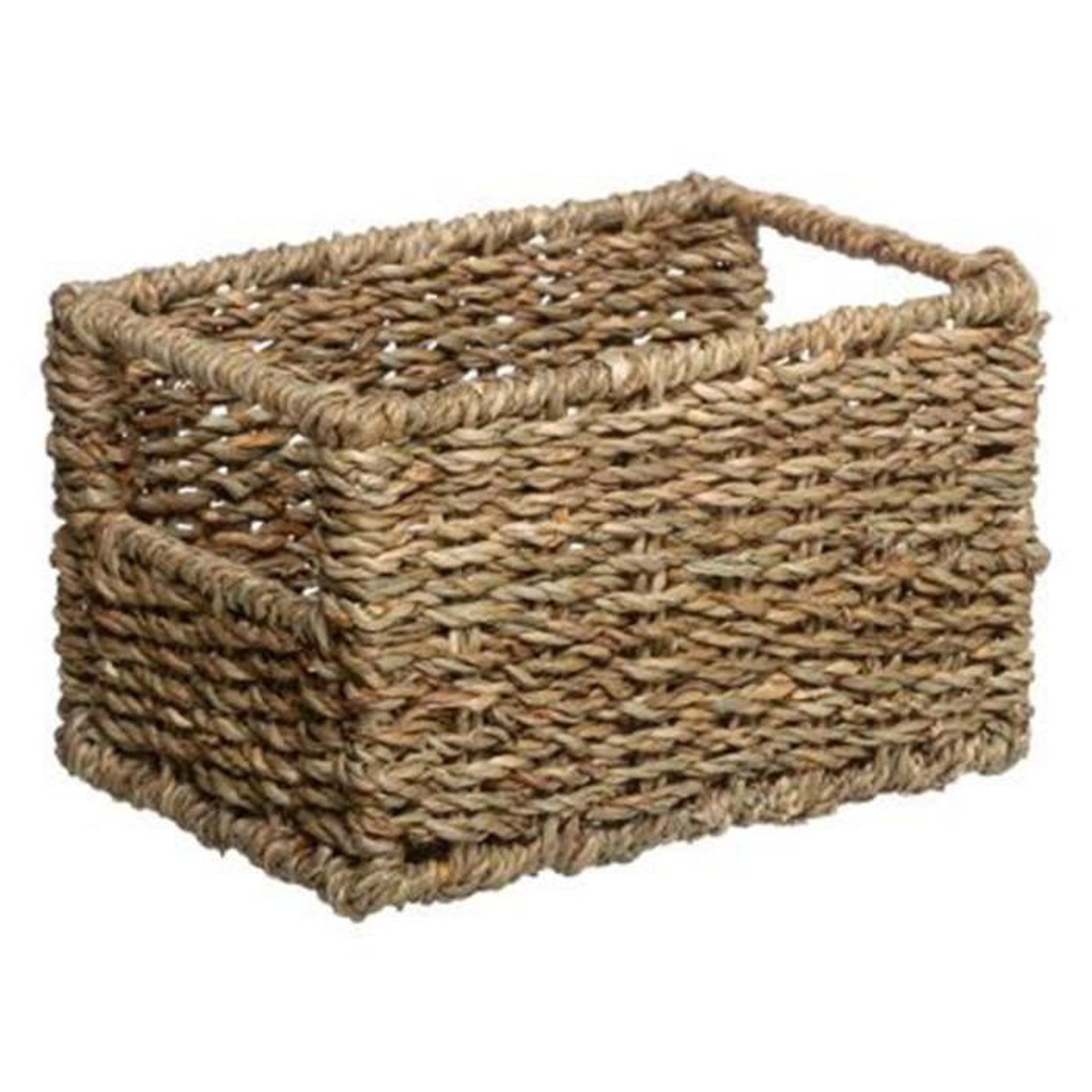 Voir la diapositive 4 : FIVE Lot de 4 paniers déco  seagrass  32cm naturel