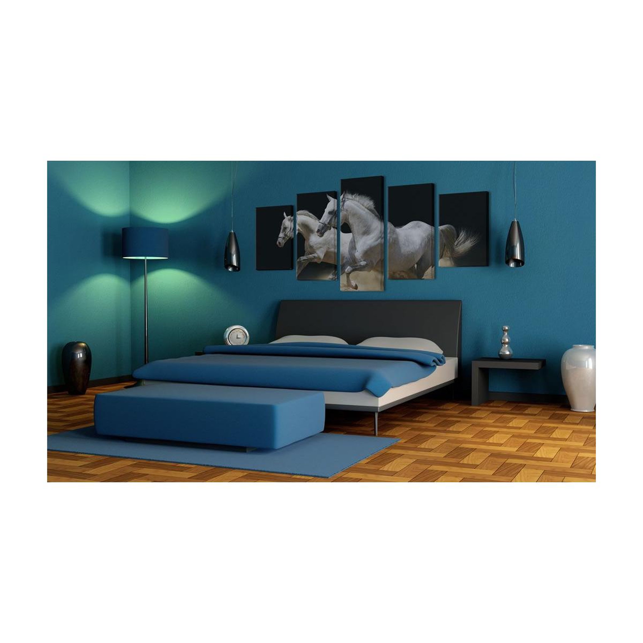 Voir la diapositive 2 : Paris Prix Tableau imprimé  galop liberté & énergie