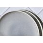 Voir la diapositive 5 : BJORN Assiette STONE Ø27,5cm - 6 pièces - Gris lune