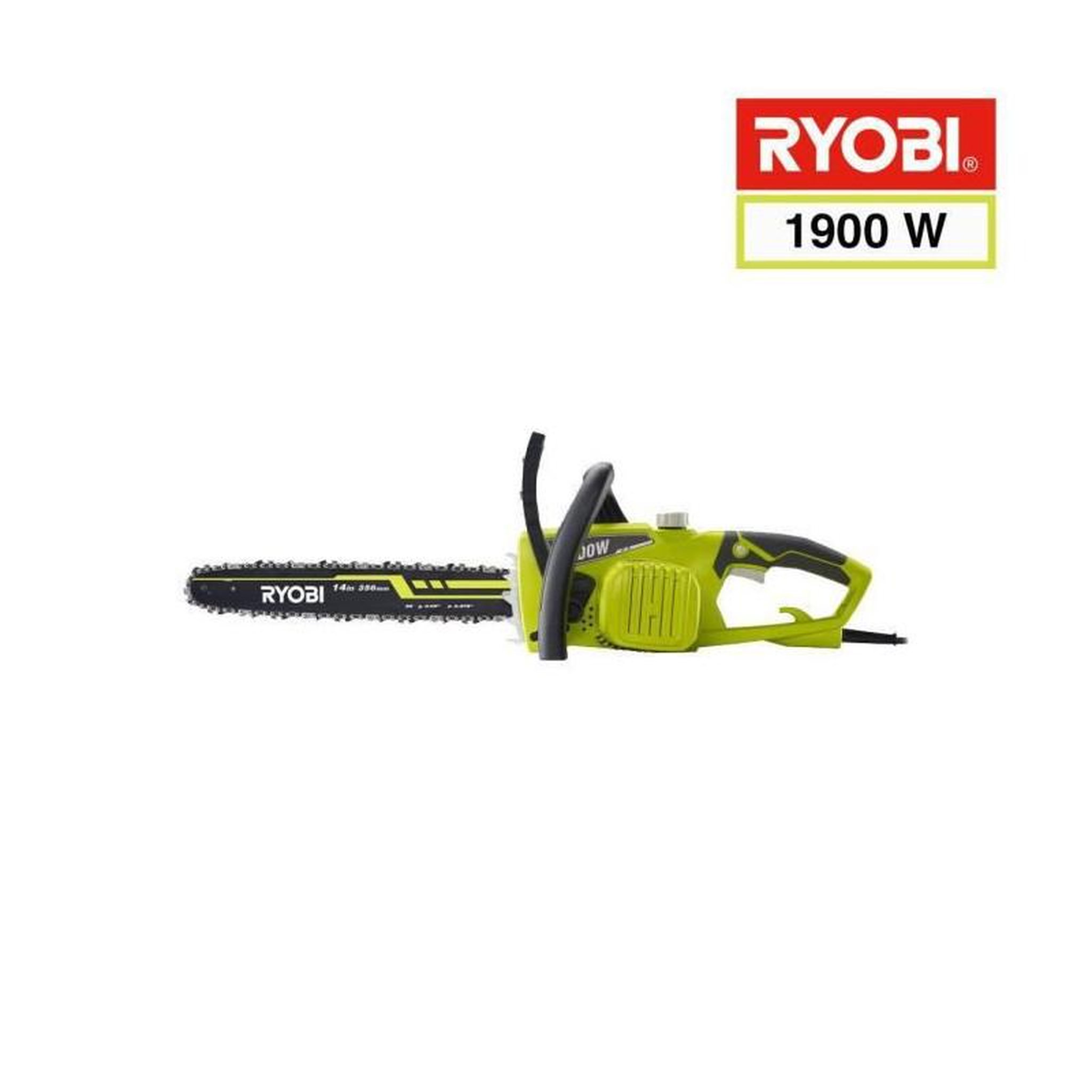 Ryobi Tronçonneuse électrique ryobi - rcs1935b2c - 1900w - 2 chaines 35 cm rac248