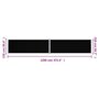 Voir la diapositive 6 : VIDAXL Auvent lateral retractable Noir 220x1200 cm