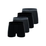 PIERRE CARDIN Lot de 4 boxers homme Bruce. Coloris disponibles : Noir