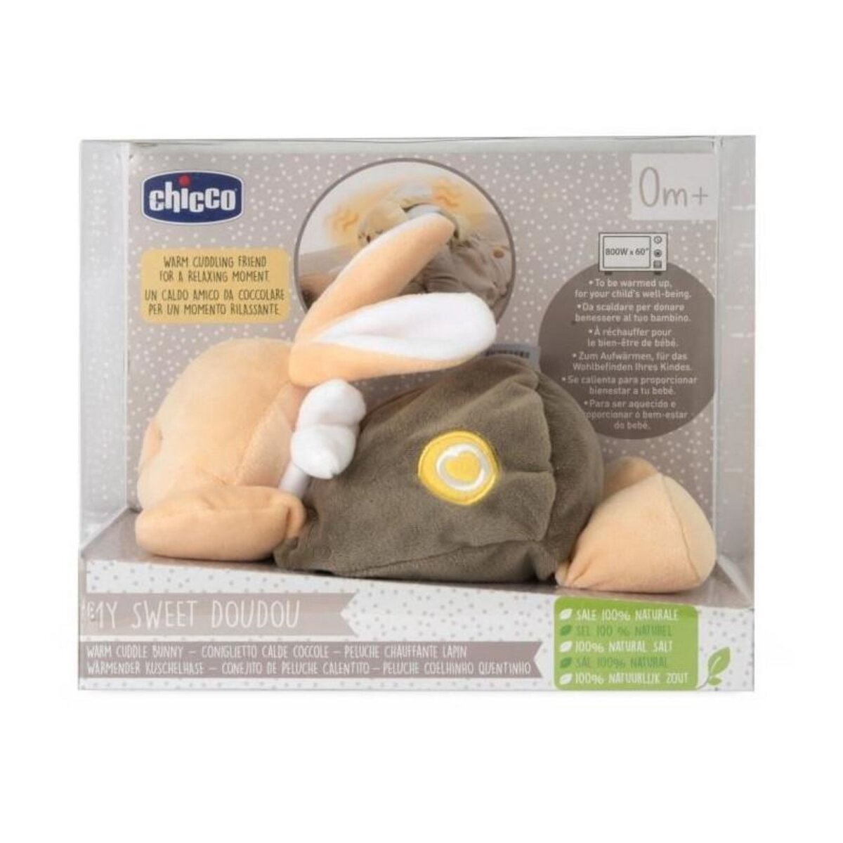 CHICCO Peluche Chicco Lapin Chauffant Beige