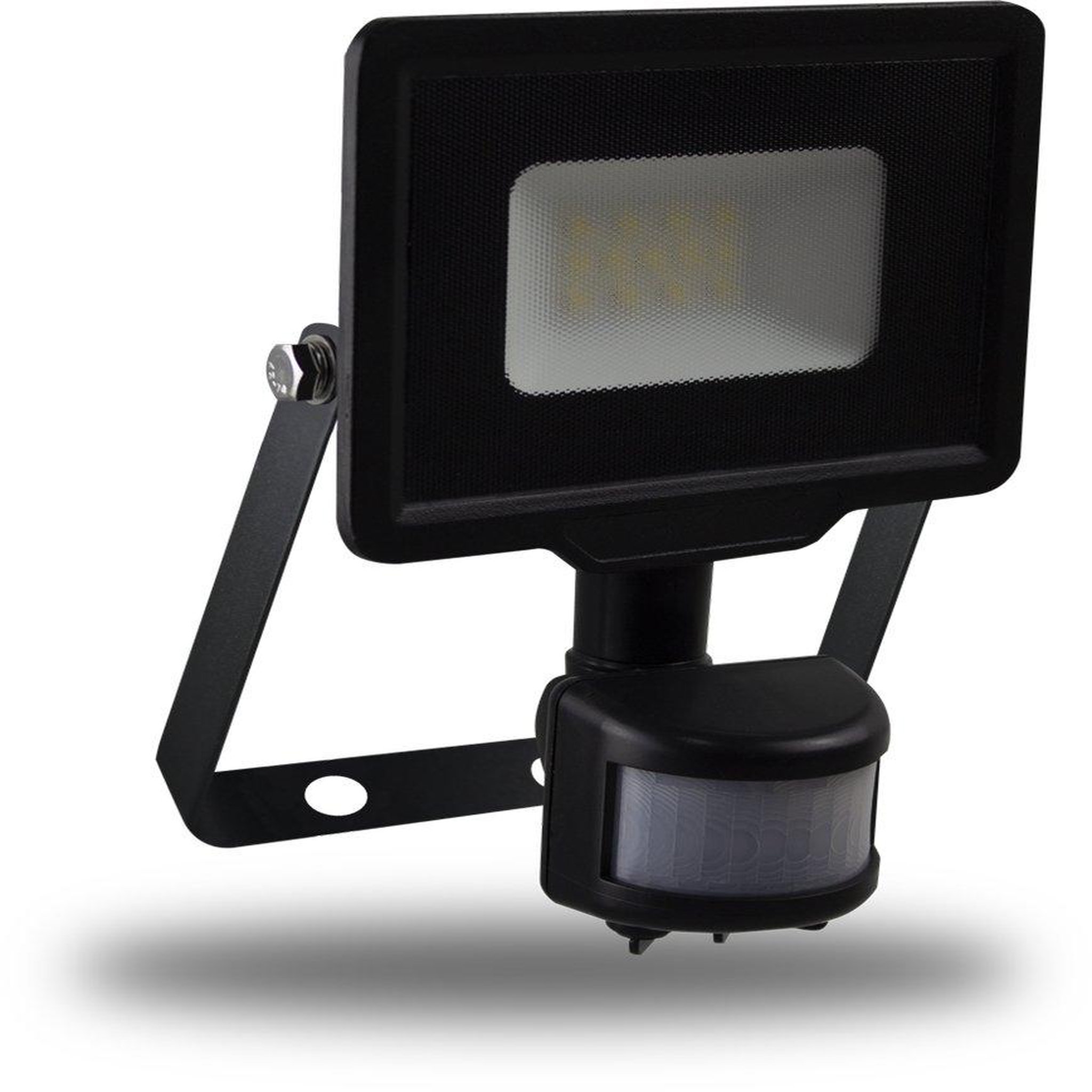 CENTRALE BRICO Projecteur mural kreon 10w 850lm - detecteur de mouvement - noir