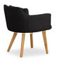 Voir la diapositive 2 : Paris Prix Fauteuil Scandinave  Alan  70cm Noir