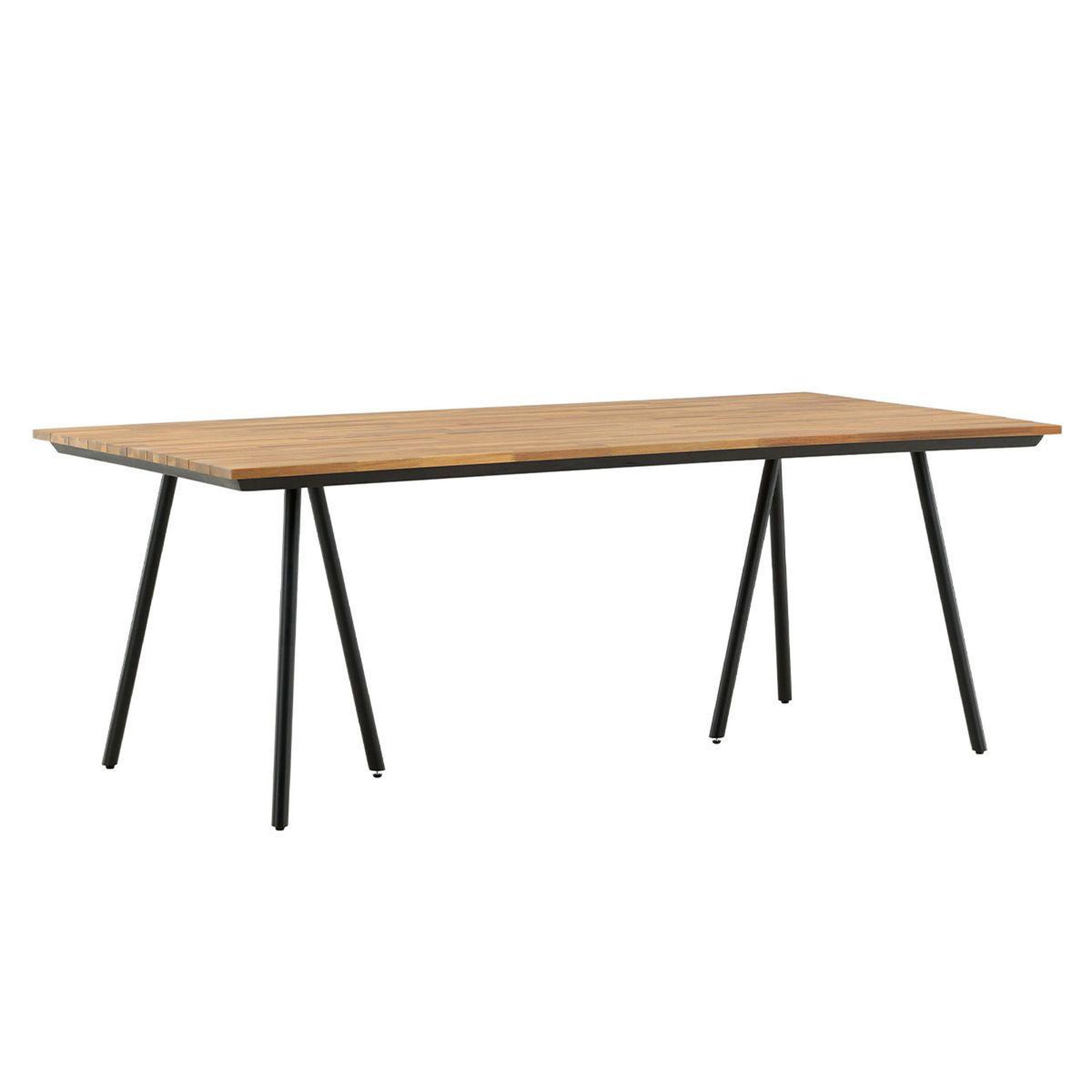 Paris Prix Table de jardin en bois  chan  200cm naturel