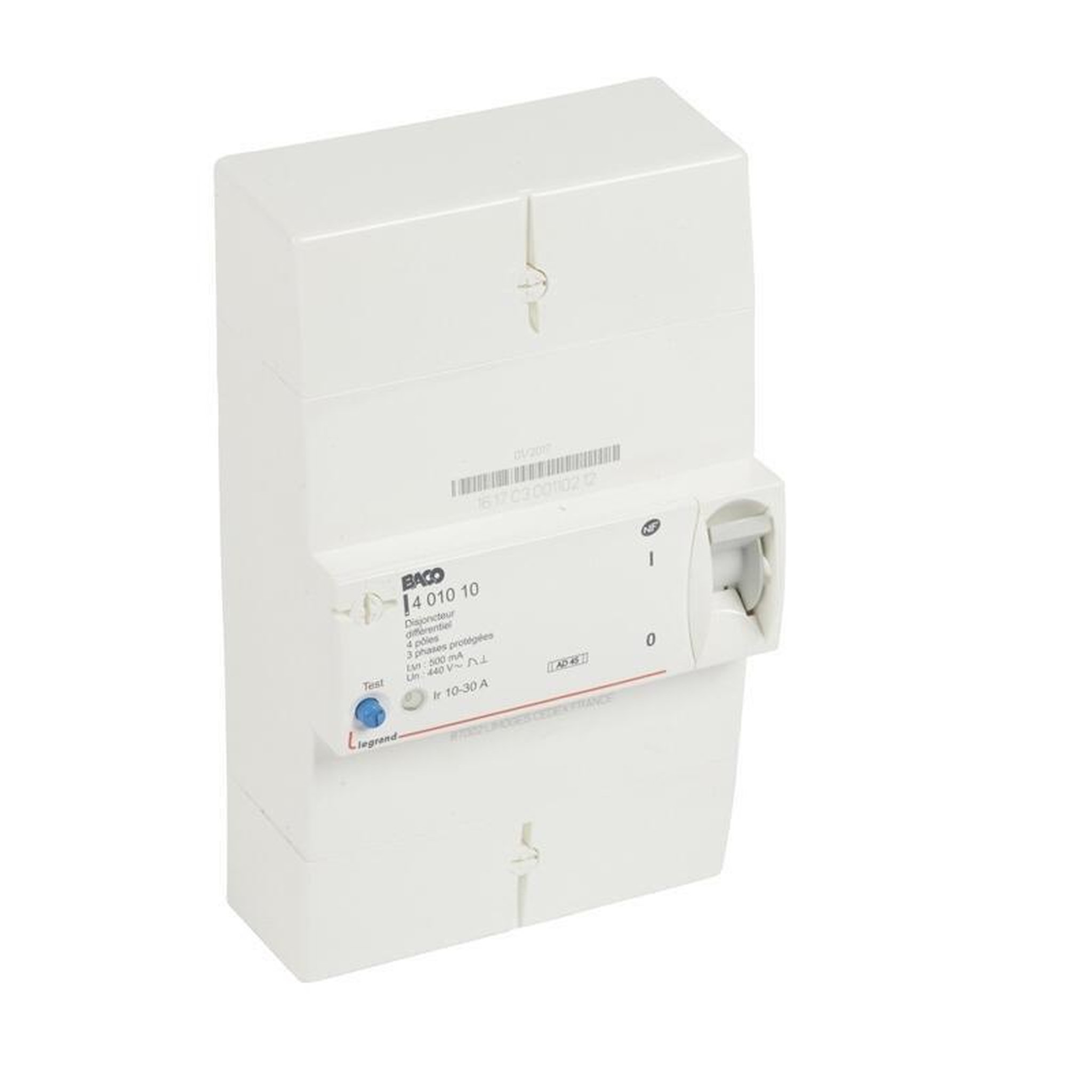 Legrand Disjoncteur de branchement enedis tétrapolaire 30a instantané