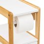 Voir la diapositive 3 : FIVE Dérouleur Papier WC  Natureo  80cm Blanc