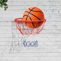 Voir la diapositive 6 : BUMBER Arceau de Basket-Ball mural MALIBU Diamètre 45 cm et filet – fixation murale incluse