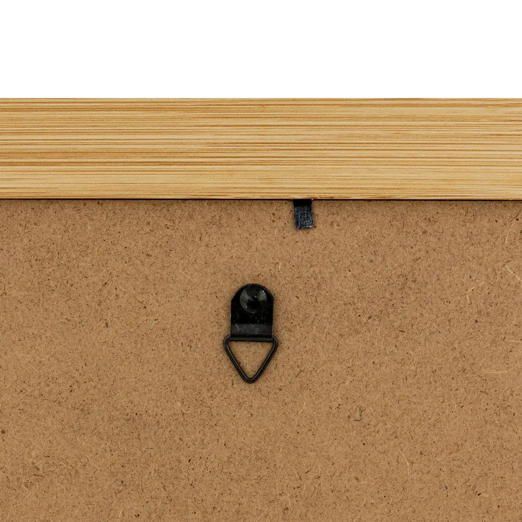 Voir la diapositive 3 : ATMOSPHERA Cadre photo déco  zera  10x15cm beige