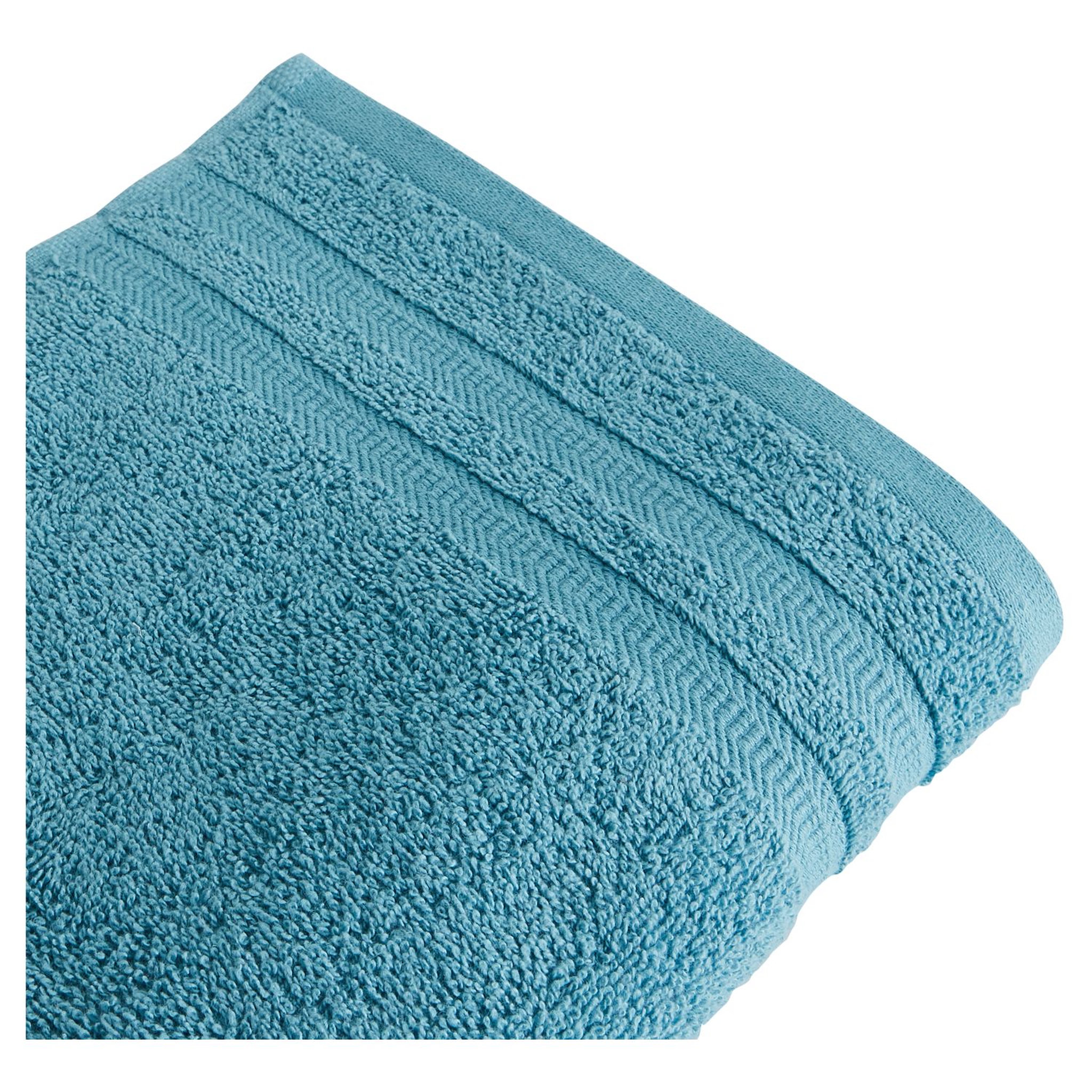Voir la diapositive 2 : ACTUEL Maxi drap de bain uni en coton 450 g/m²
