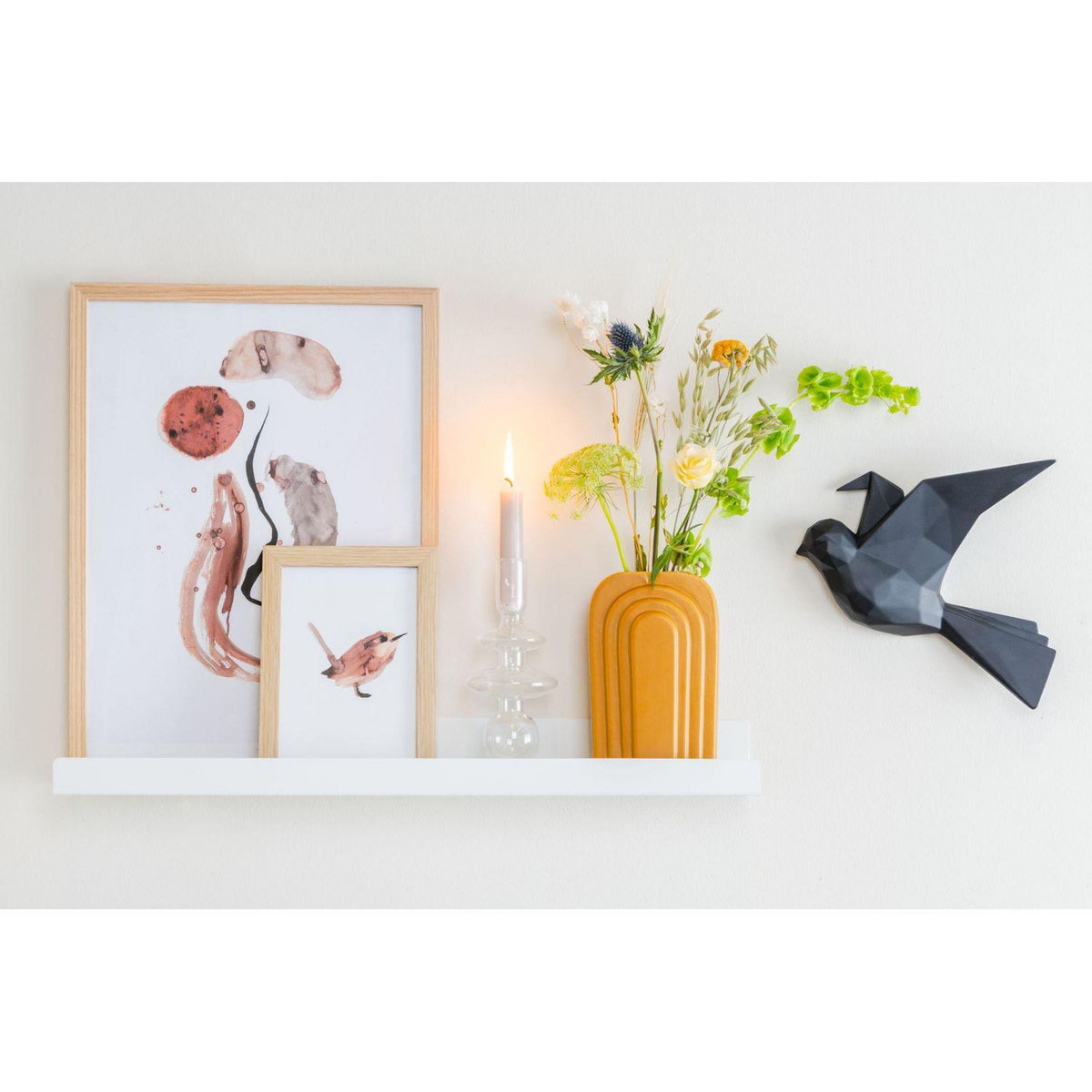 PRESENT TIME Paillasson en fibre de coco Bonjour