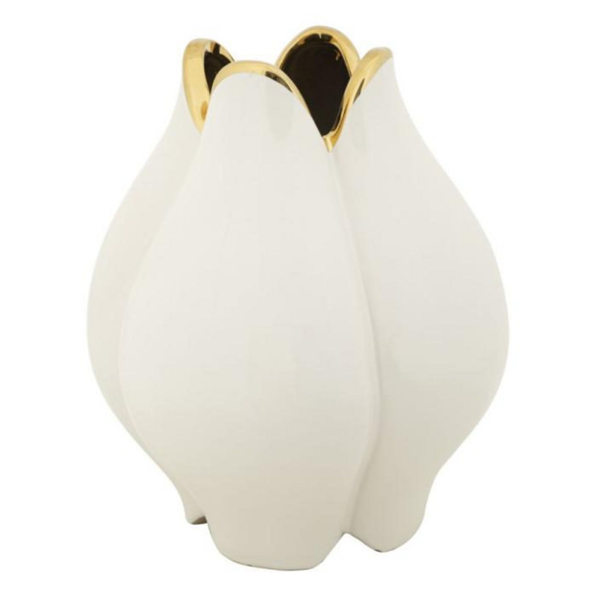 Paris Prix Vase Design en Céramique  Potter  27cm Blanc